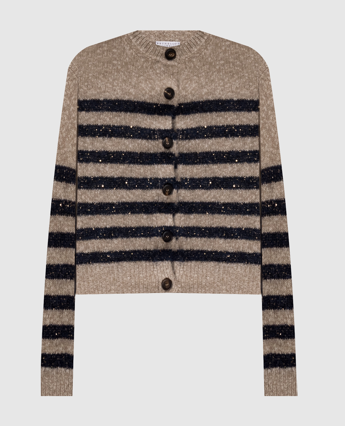 Beige wool and cashmere cardigan Brunello Cucinelli
Beige wool and cashmere cardigan Brunello Cucinelli