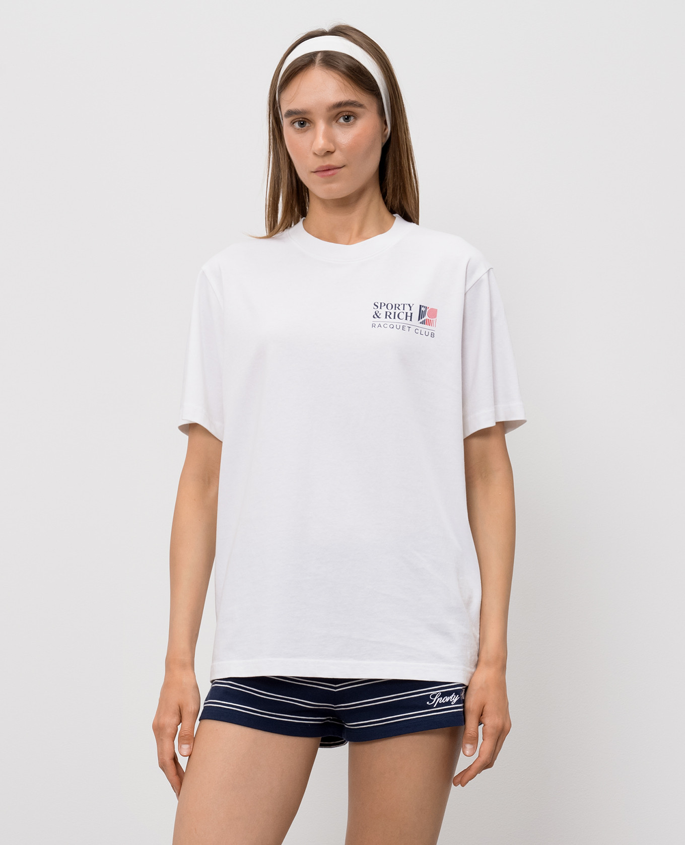 White T-shirt Promo Sporty & Rich
White T-shirt Promo Sporty & Rich