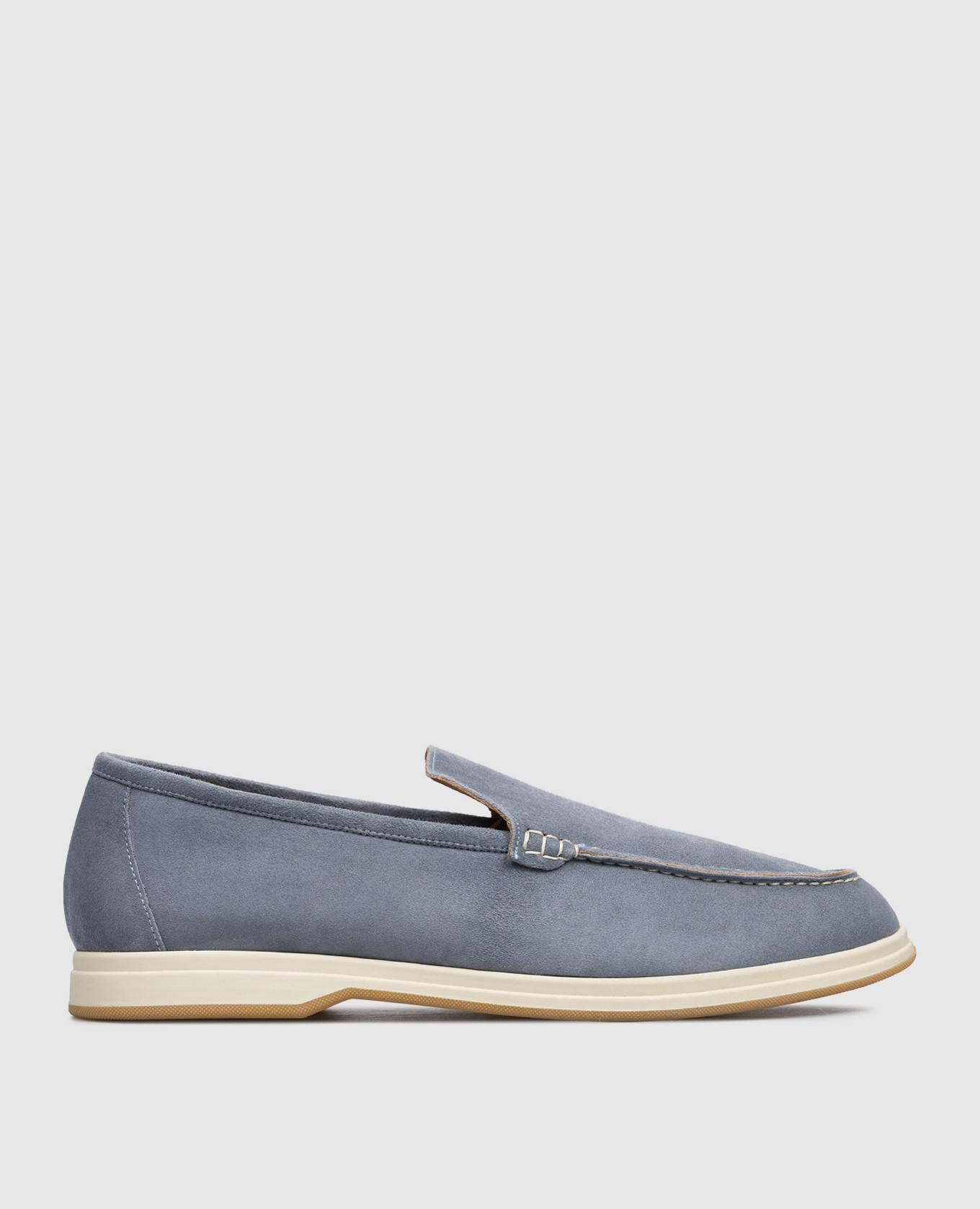 Blue suede loafers Enrico Mandelli, Light blue
Blue suede loafers Enrico Mandelli, Light blue