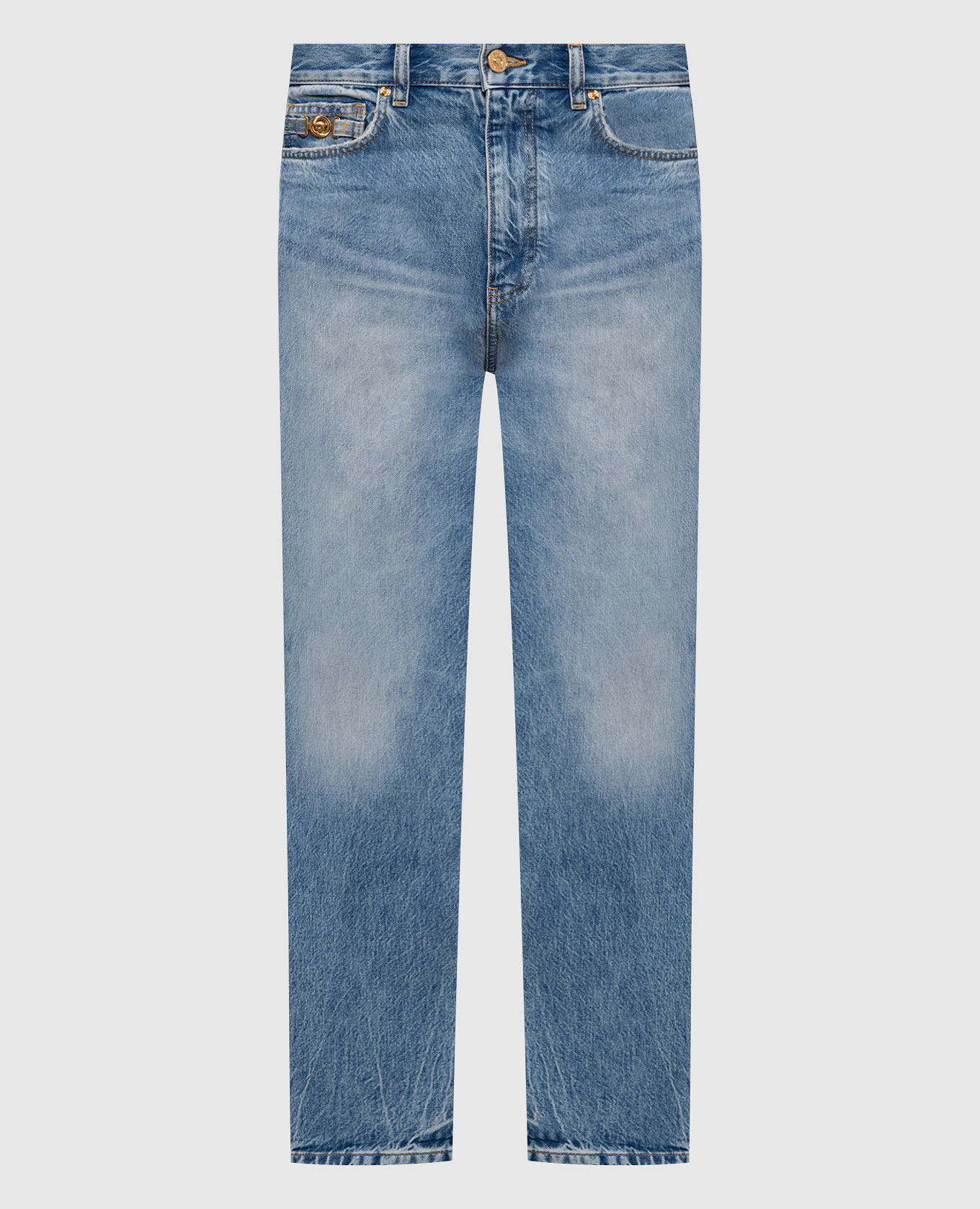 Blue jeans with a worn effect Versace, Light blue
Blue jeans with a worn effect Versace, Light blue