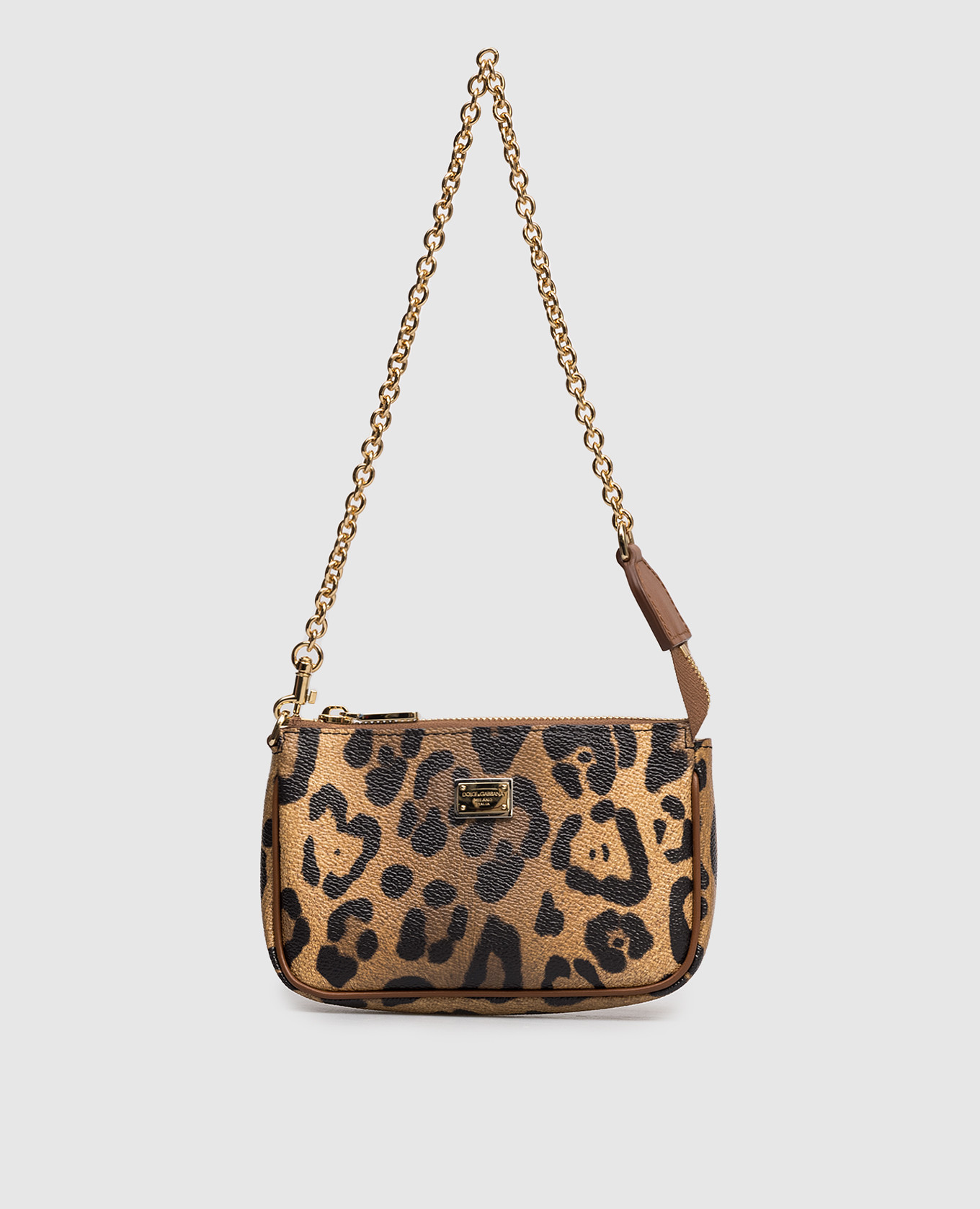 Children's brown leather bag in animal print with logo Dolce&Gabbana
Children's brown leather bag in animal print with logo Dolce&Gabbana