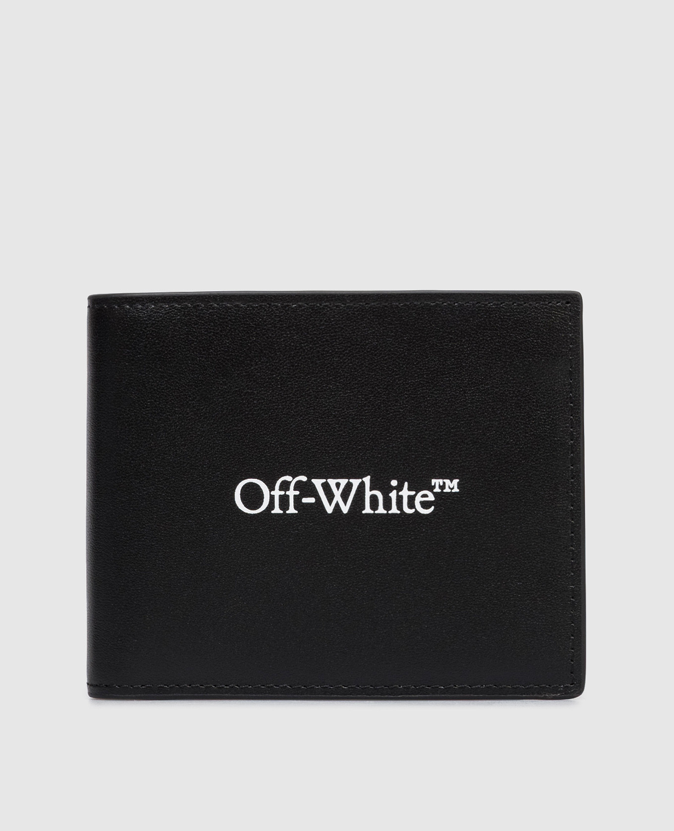 Black leather wallet with logo print Off-White
Black leather wallet with logo print Off-White