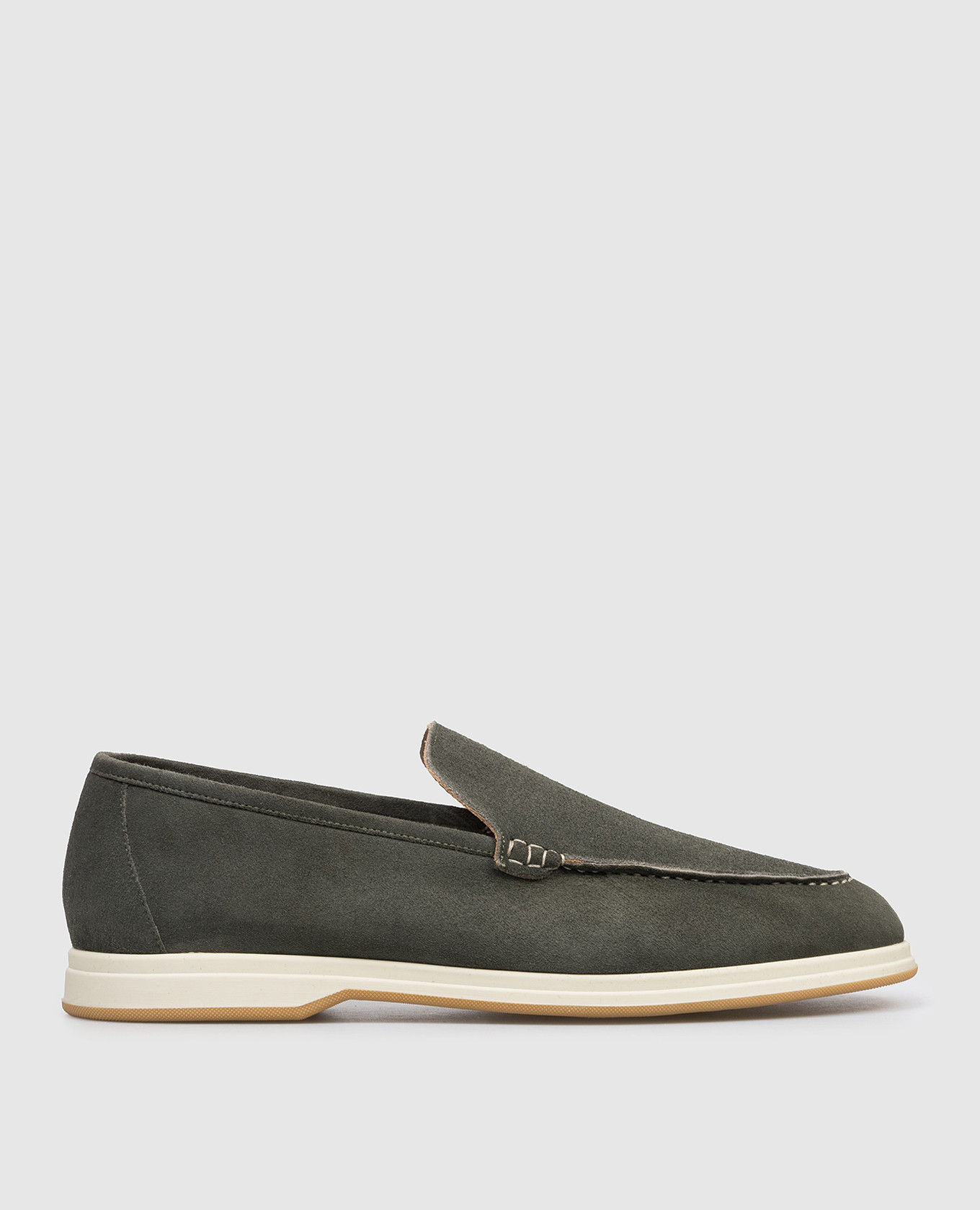 Green suede loafers Enrico Mandelli
Green suede loafers Enrico Mandelli