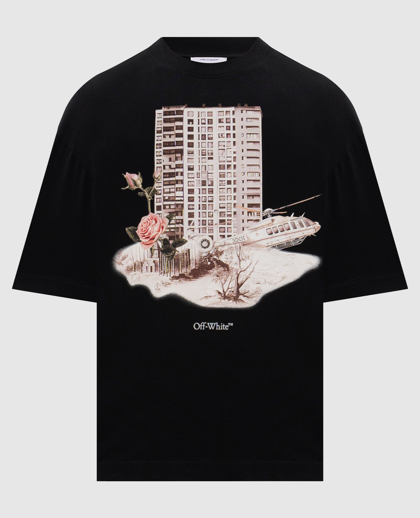 Black Building T-shirt Off-White
Black Building T-shirt Off-White
