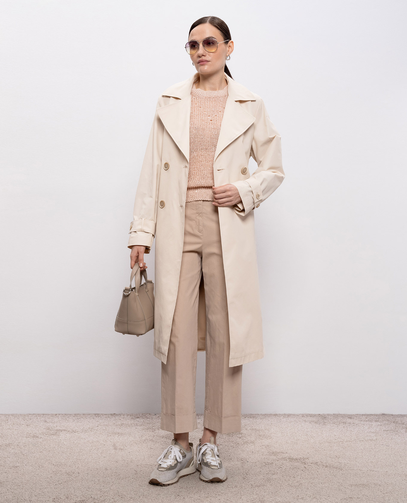Beige trousers with lapels Peserico
Beige trousers with lapels Peserico