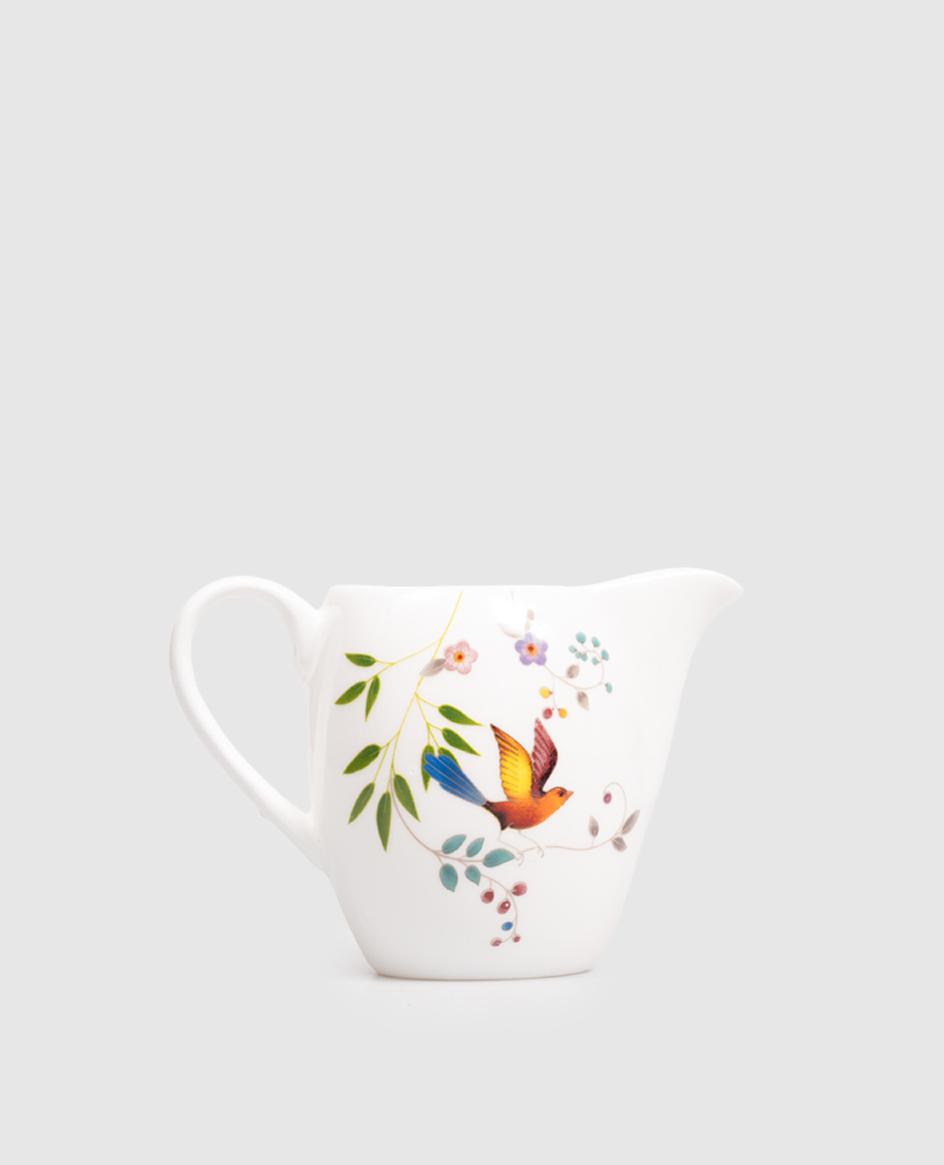 White porcelain milk jug Incanto di Primavera Geminiano Cozzi 1765
White porcelain milk jug Incanto di Primavera Geminiano Cozzi 1765