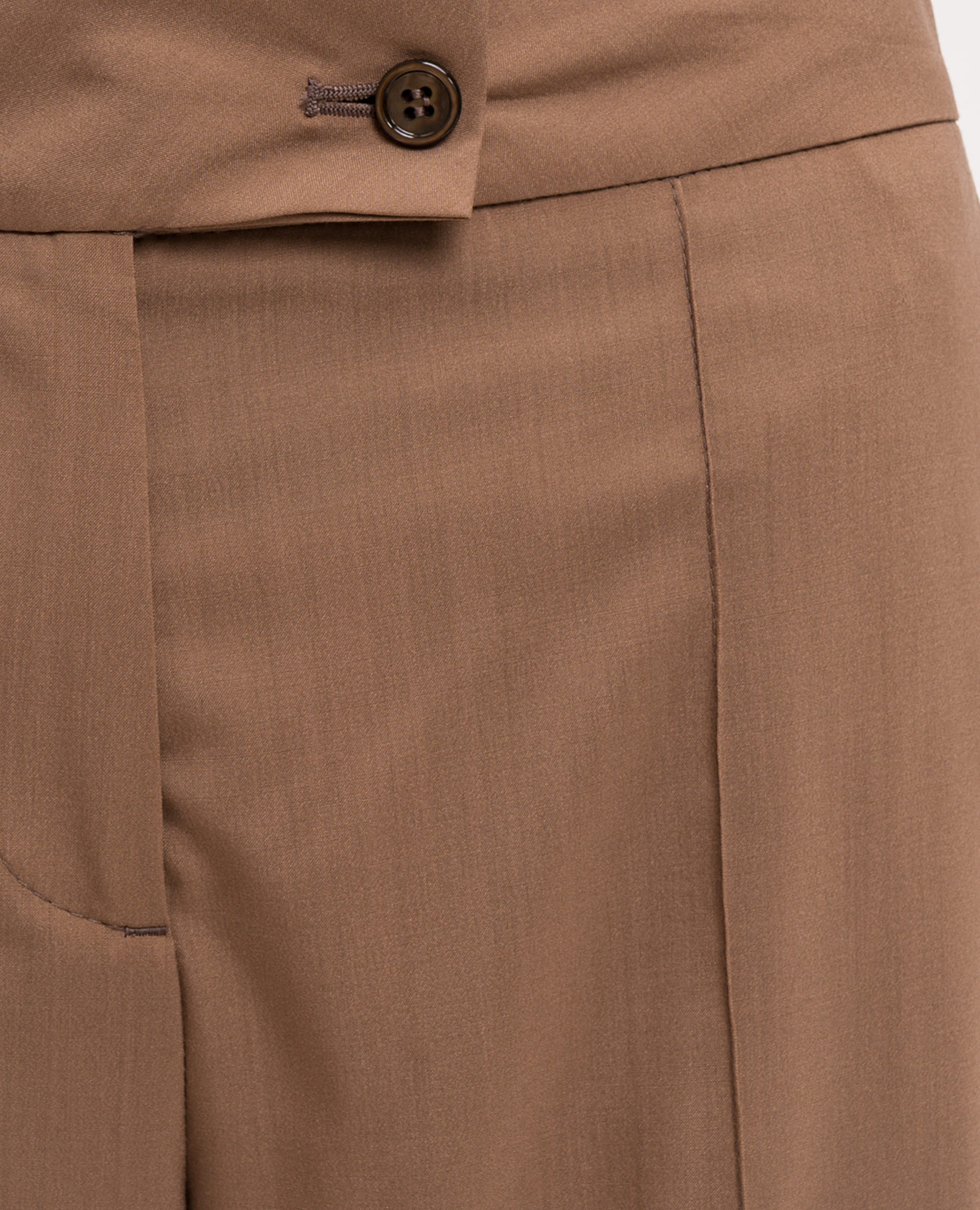 Diana brown wool and silk trousers Marco Pescarolo
Diana brown wool and silk trousers Marco Pescarolo