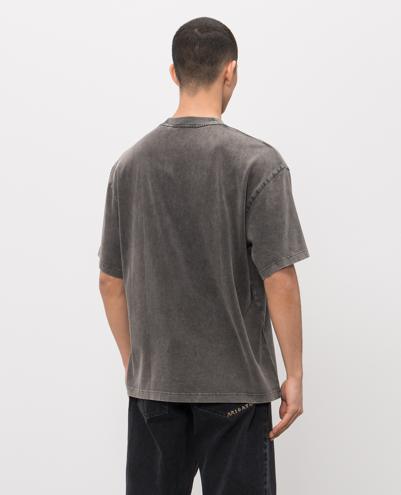 DISTORT gray T-shirt with logo print Axel Arigato, Grey
DISTORT gray T-shirt with logo print Axel Arigato, Grey