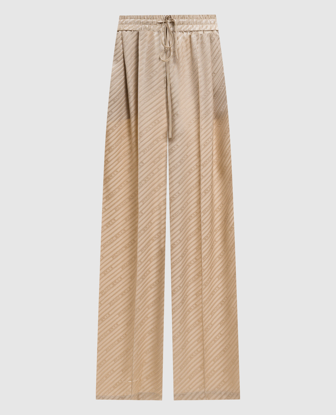 Beige patterned silk pants Jacob Lee
Beige patterned silk pants Jacob Lee