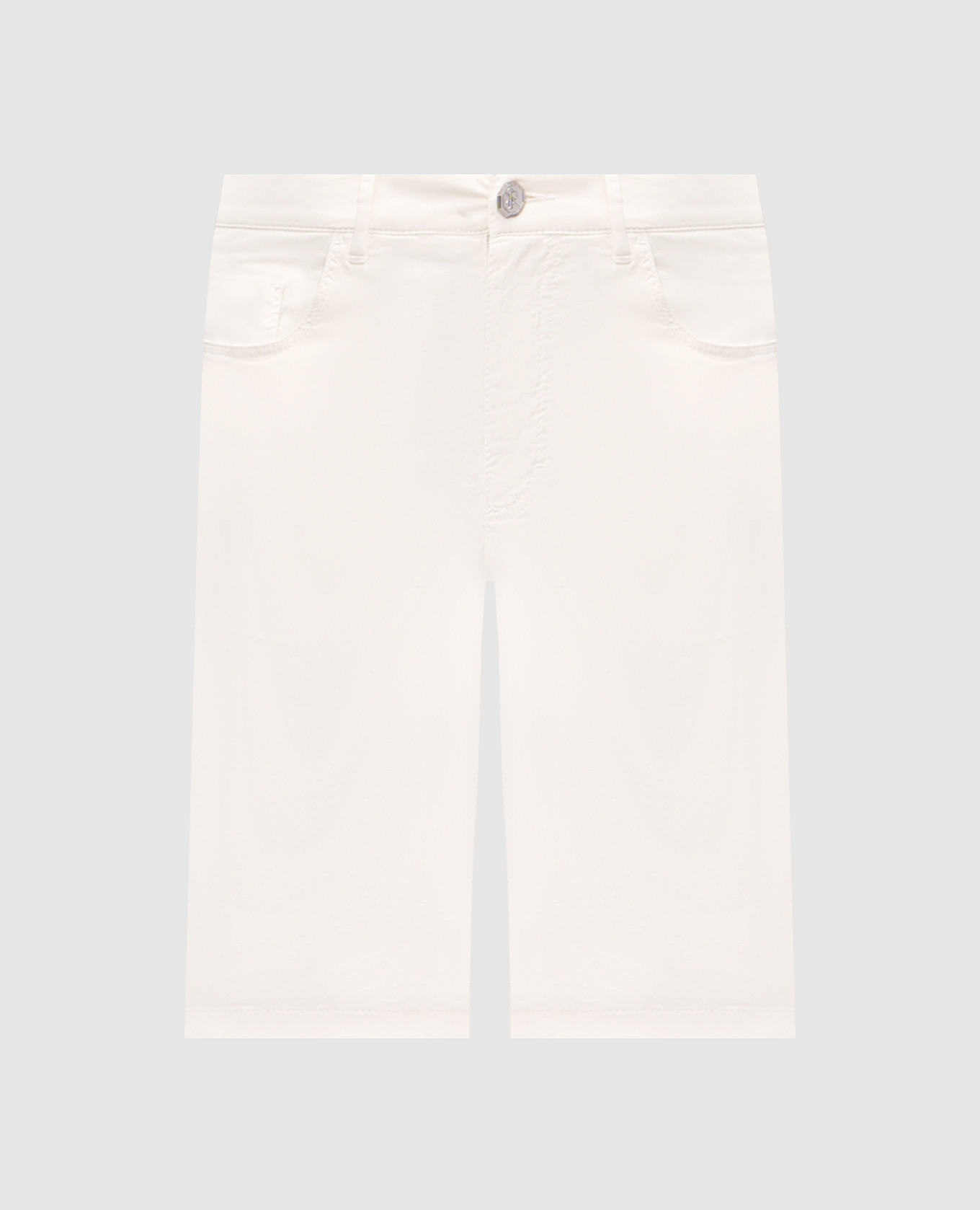 Ivory shorts with logo patch Stefano Ricci, Beige
Ivory shorts with logo patch Stefano Ricci, Beige