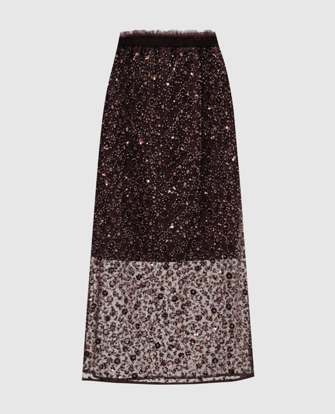 Burgundy skirt with sequins Twinset
Burgundy skirt with sequins Twinset