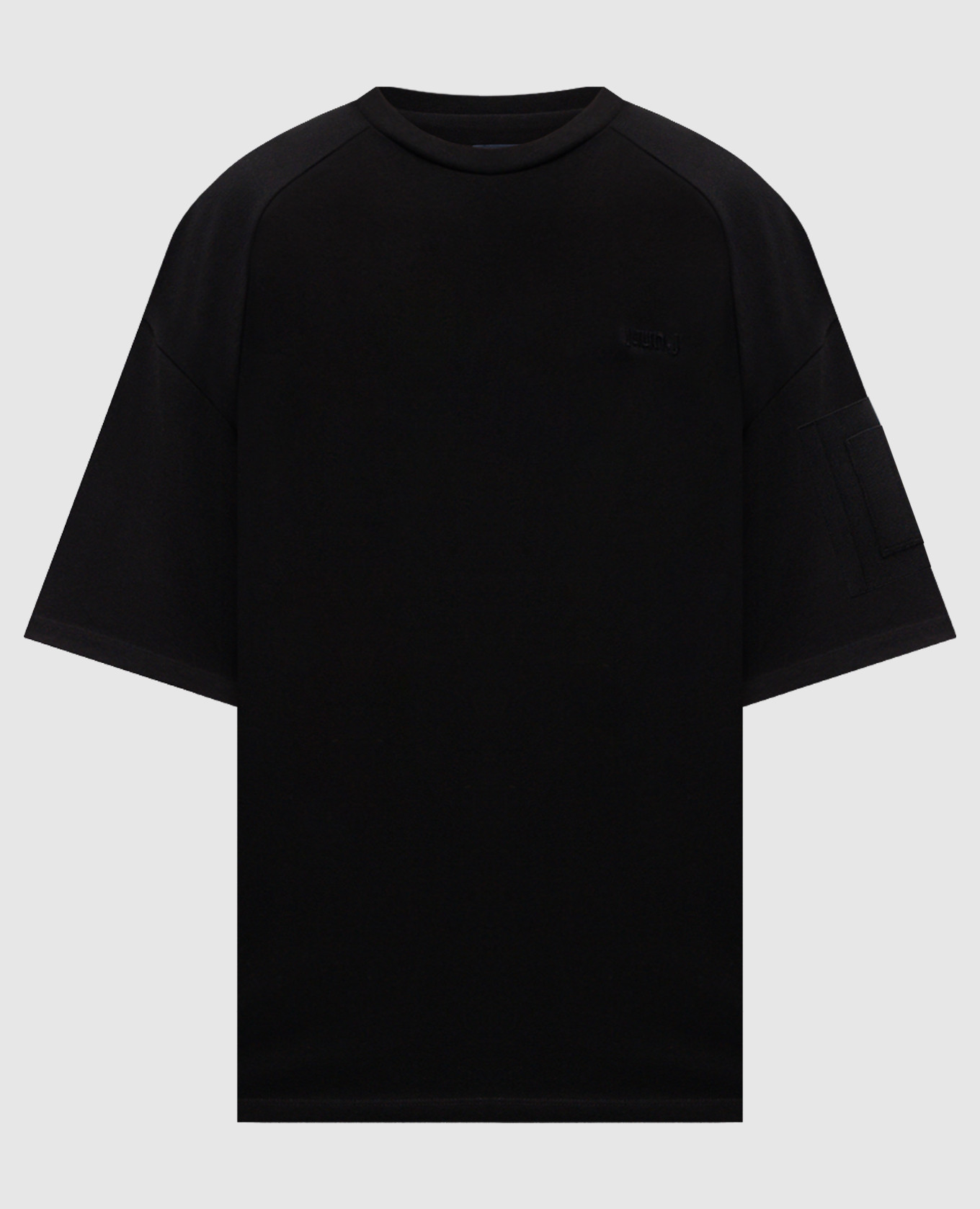 Black T-shirt with embroidered logo Juun.j
Black T-shirt with embroidered logo Juun.j