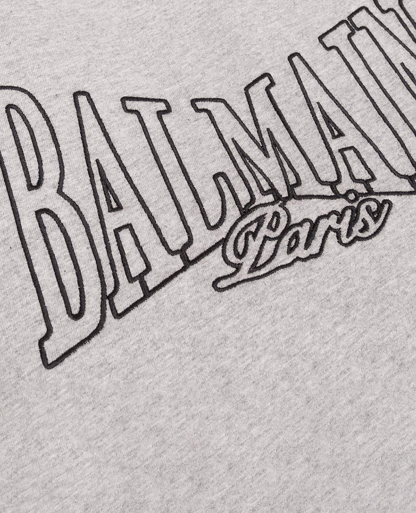 Children's gray T-shirt with logo embroidery Balmain, Grey
Children's gray T-shirt with logo embroidery Balmain, Grey