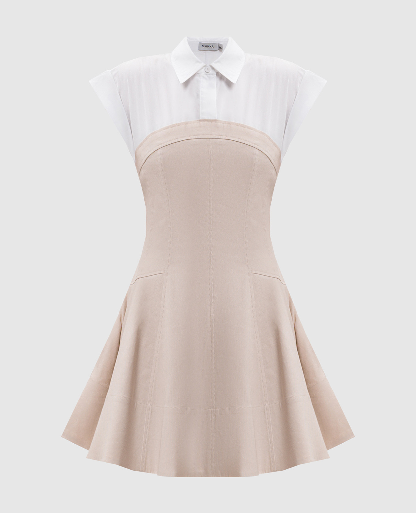 Beige Sundae dress Simkhai
Beige Sundae dress Simkhai