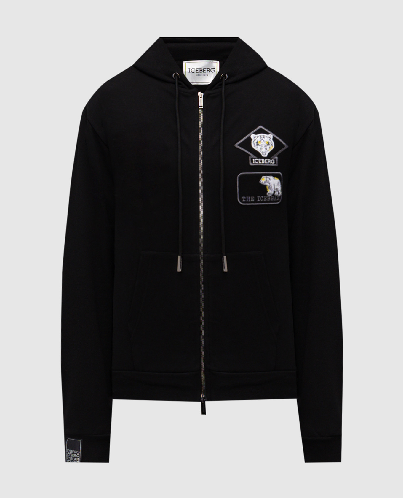 Black sports jacket with logo Iceberg
Black sports jacket with logo Iceberg
