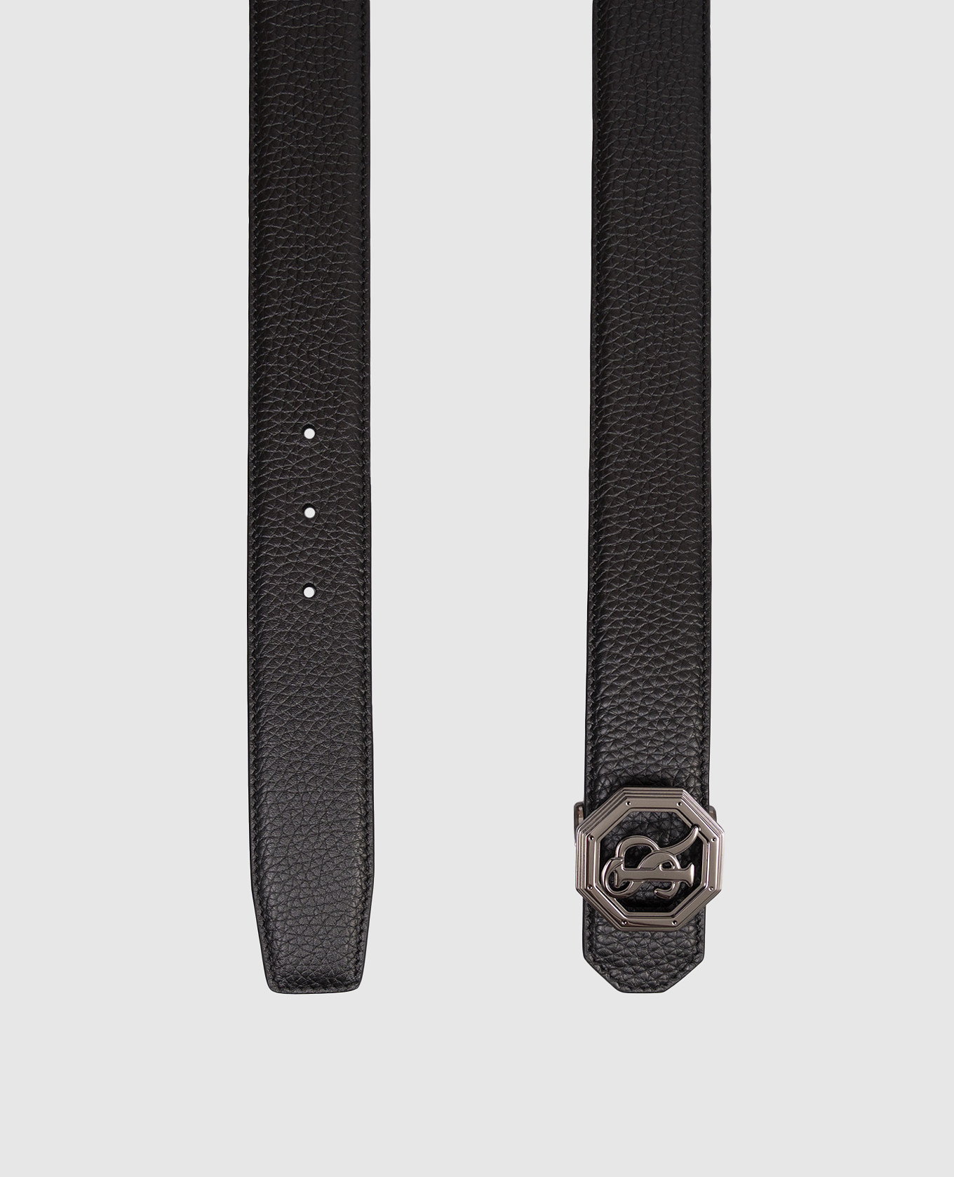 Black leather belt with monogram logo Stefano Ricci
Black leather belt with monogram logo Stefano Ricci