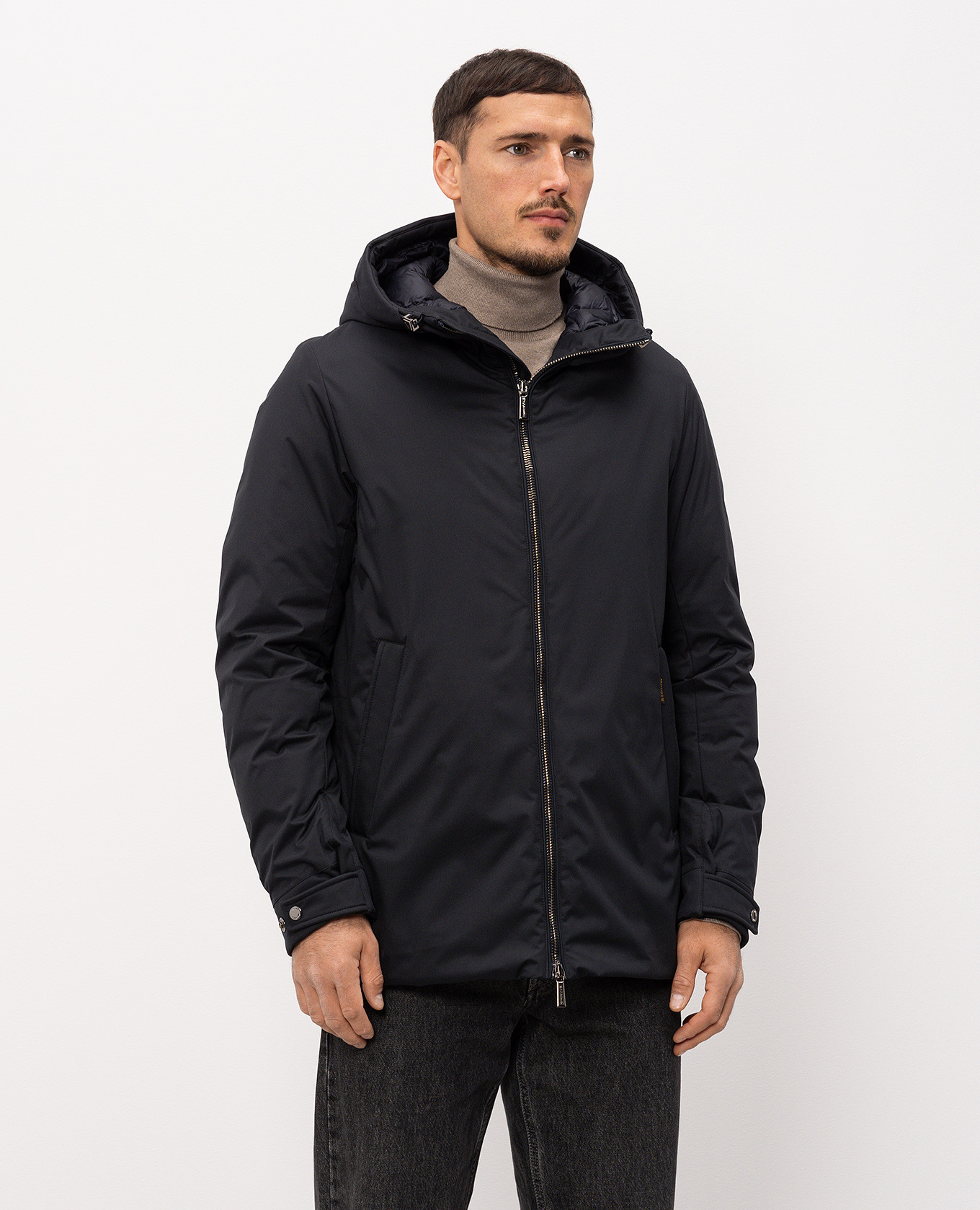 Dark blue down jacket PERICLE MooRER
Dark blue down jacket PERICLE MooRER