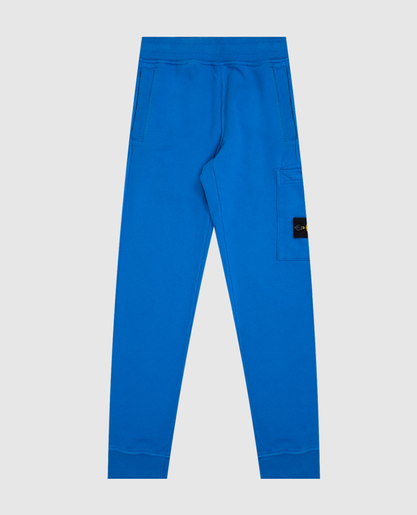 Kids' blue joggers with logo Stone Island
Kids' blue joggers with logo Stone Island