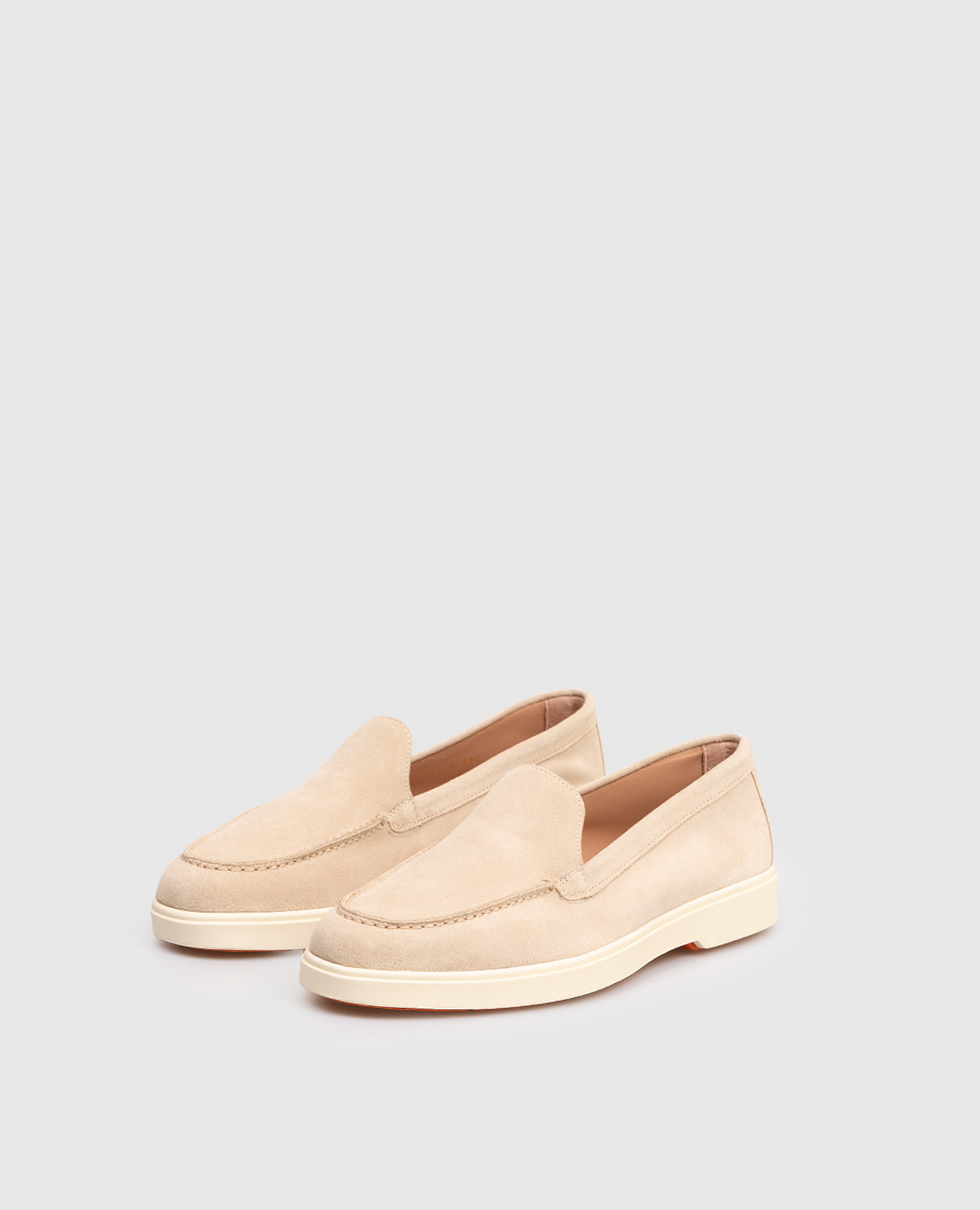 Beige suede loafers Santoni
Beige suede loafers Santoni