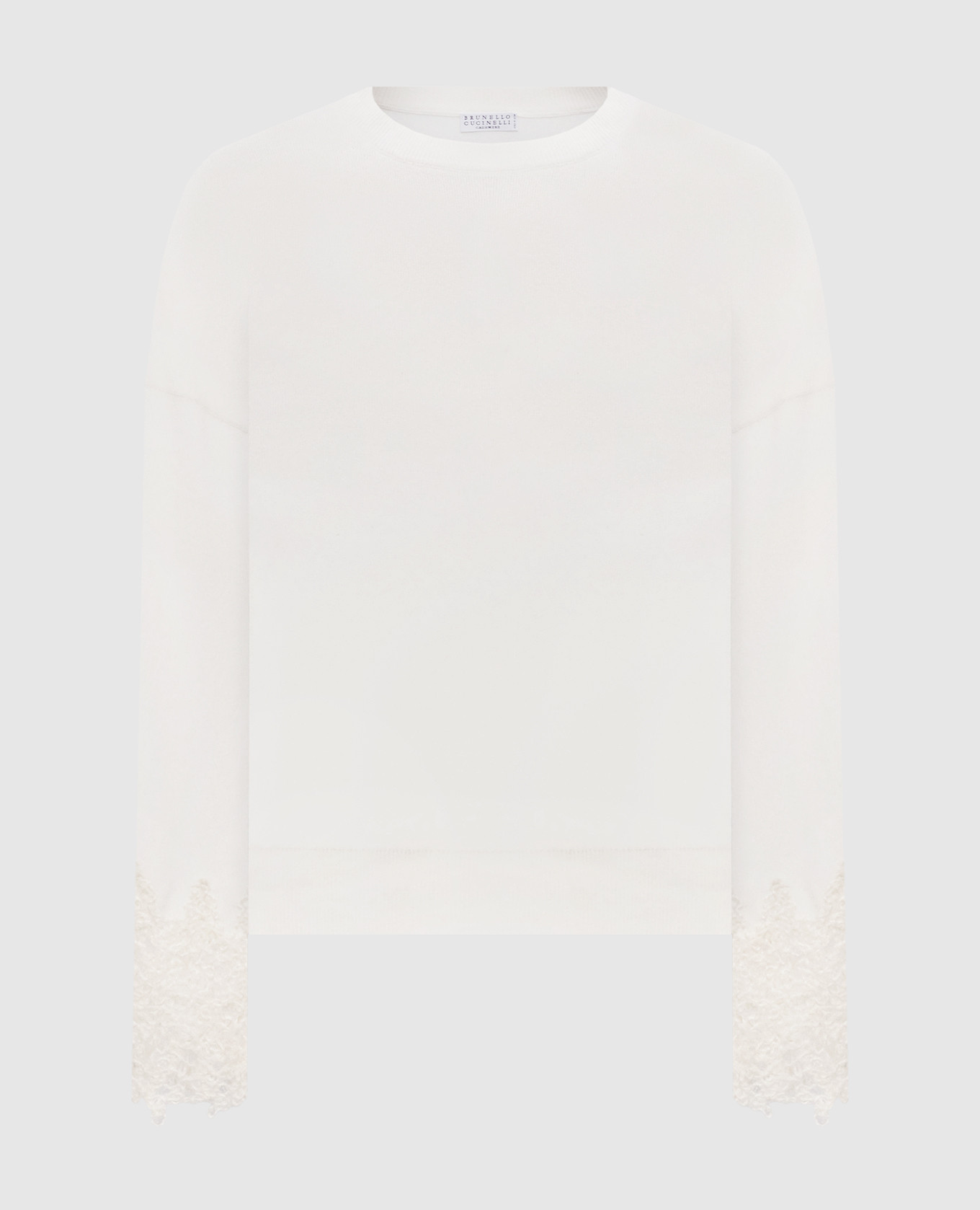 White cashmere jumper Brunello Cucinelli
White cashmere jumper Brunello Cucinelli