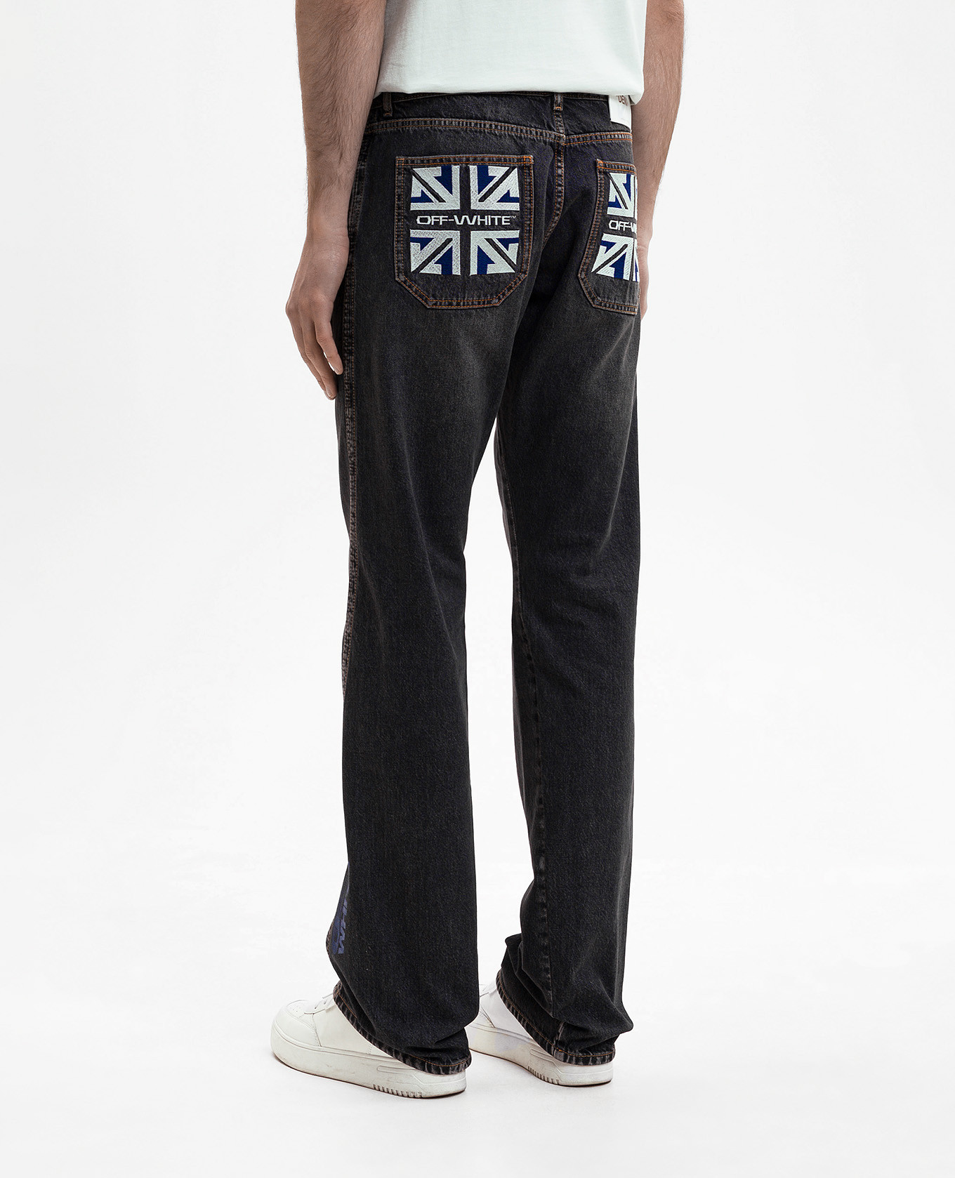 Black jeans with a worn effect Off-White
Black jeans with a worn effect Off-White