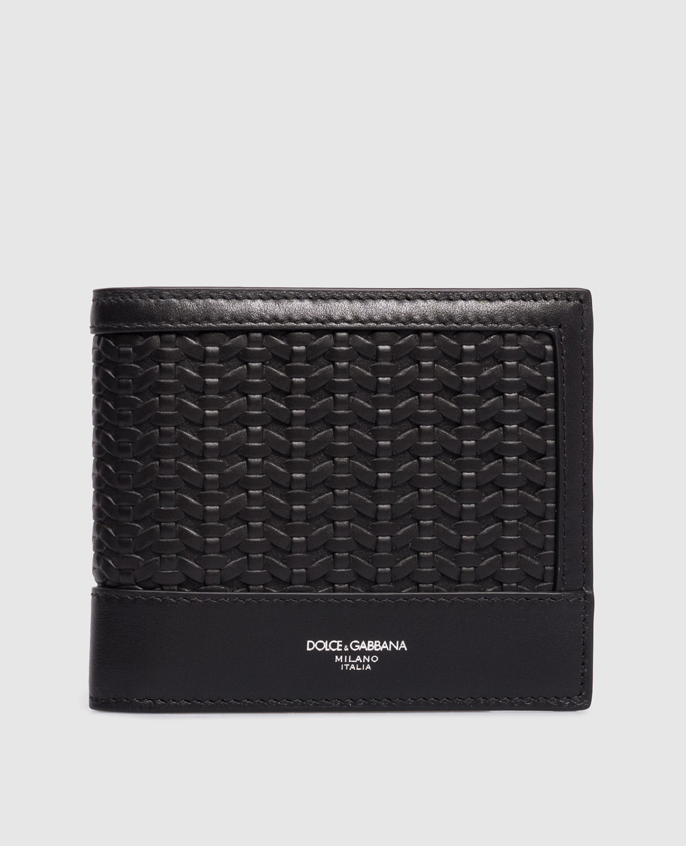Black leather purse with weaving Dolce&Gabbana
Black leather purse with weaving Dolce&Gabbana