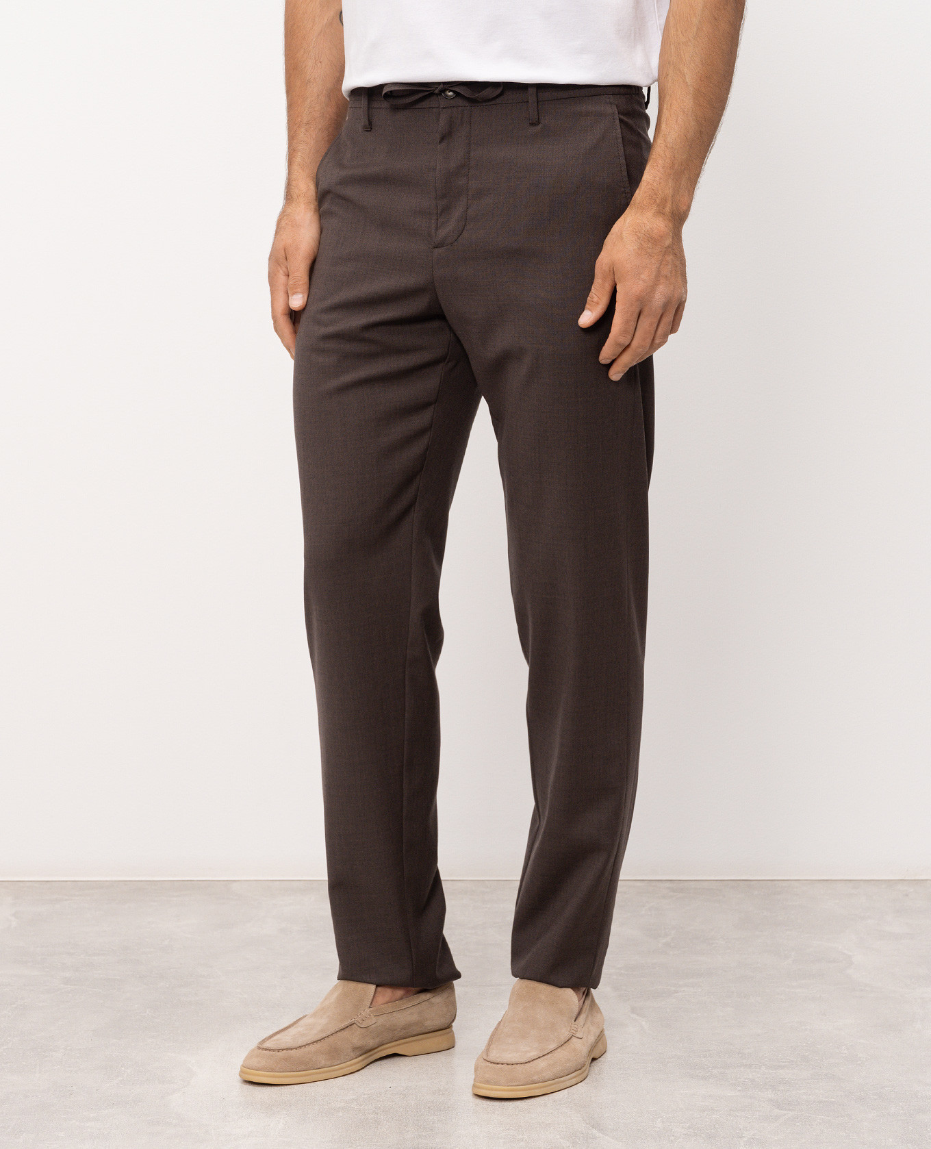 Brown wool pants Canali
Brown wool pants Canali