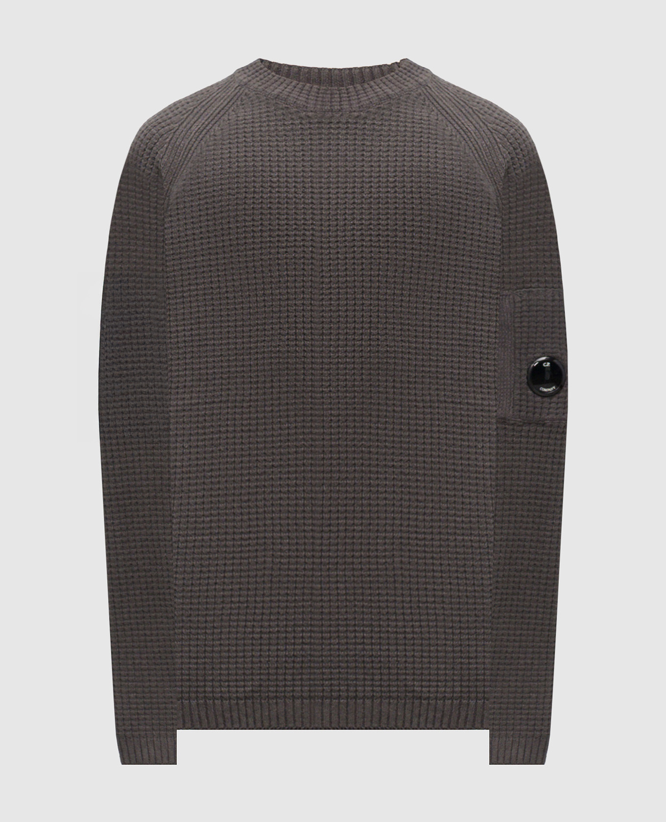 Gray sweater with logo patch C.P. Company, Grey
Gray sweater with logo patch C.P. Company, Grey