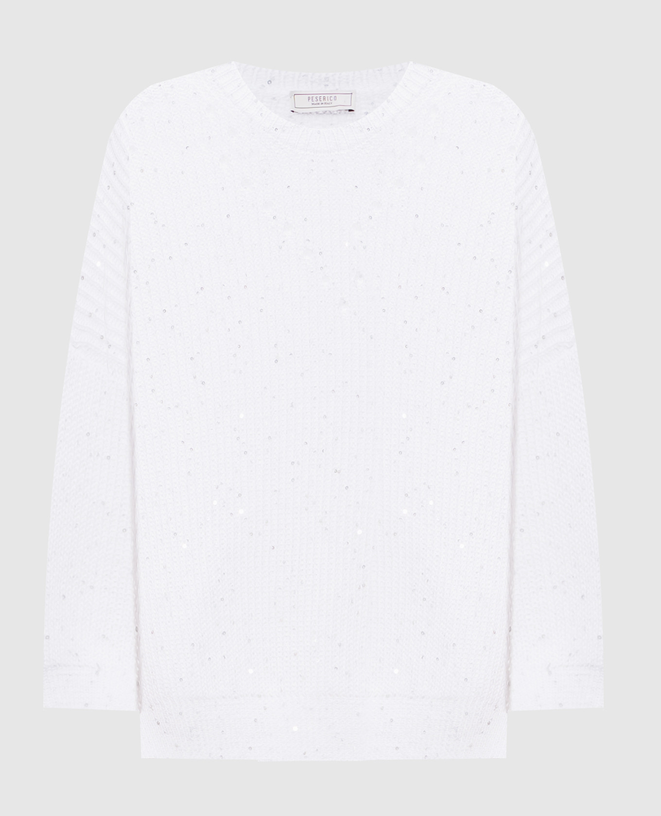 White sweater with sequins Peserico
White sweater with sequins Peserico