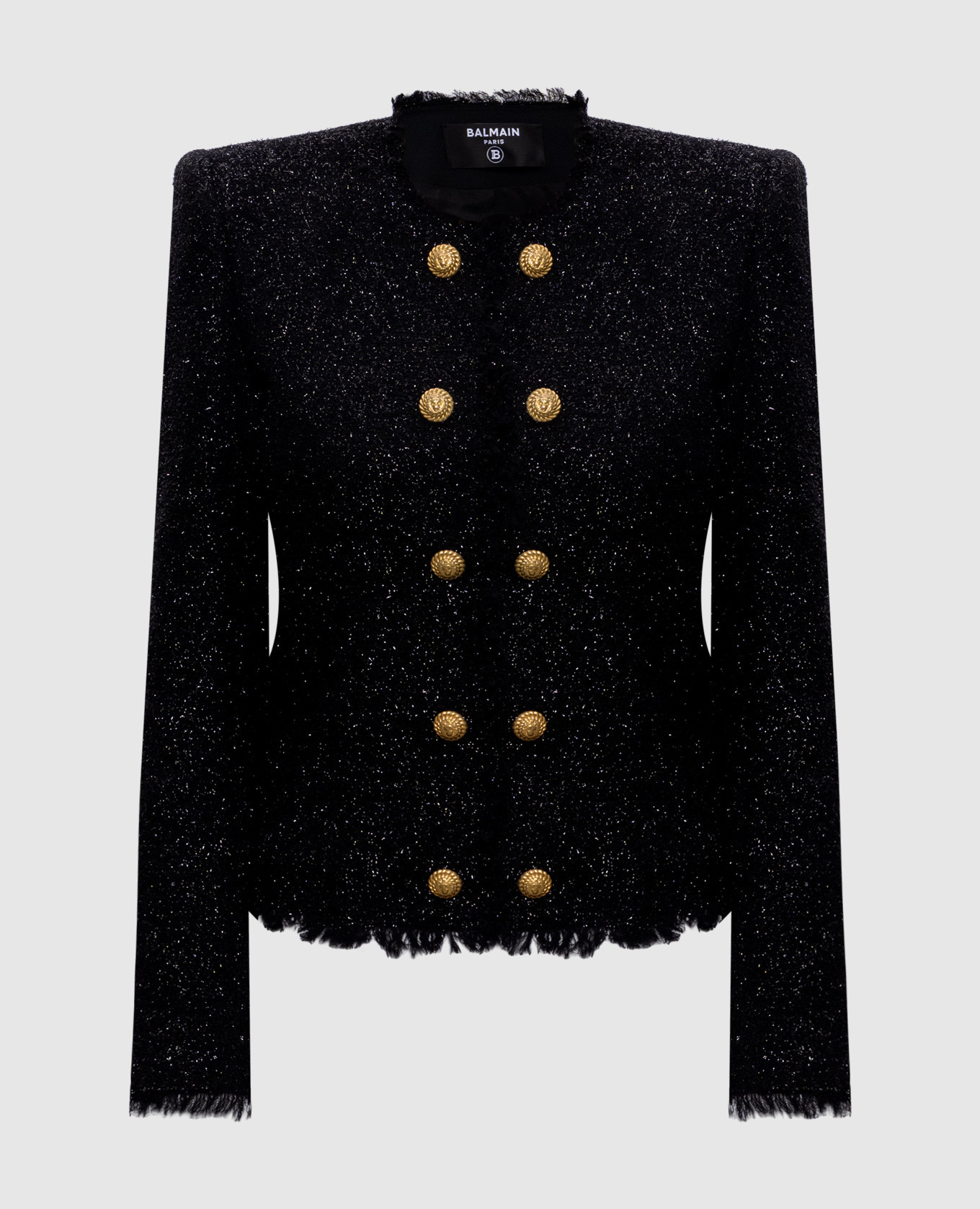 Black jacket with wool Balmain
Black jacket with wool Balmain