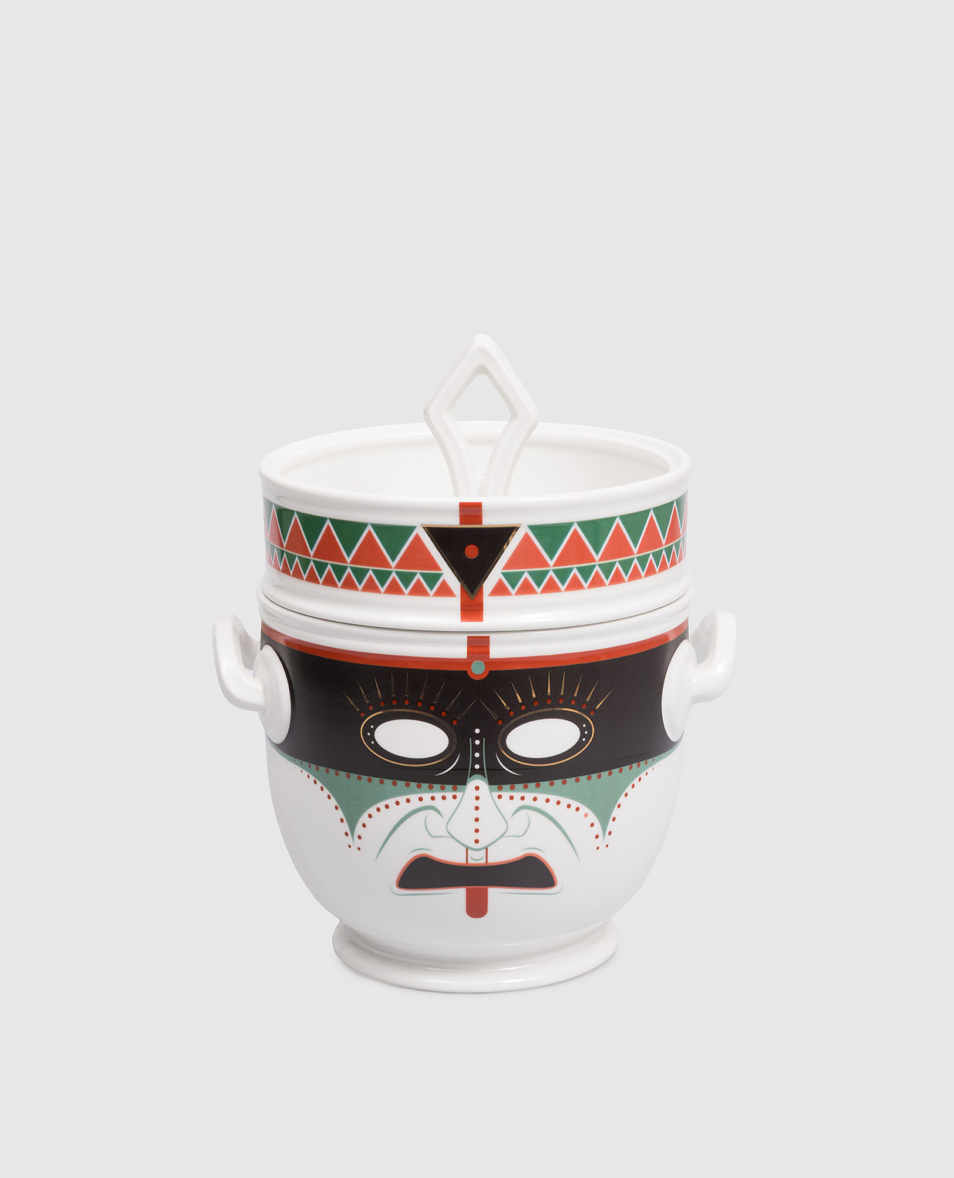 Paha Sapa Ethnics white porcelain ice cube tray in a gift box Geminiano Cozzi 1765
Paha Sapa Ethnics white porcelain ice cube tray in a gift box Geminiano Cozzi 1765