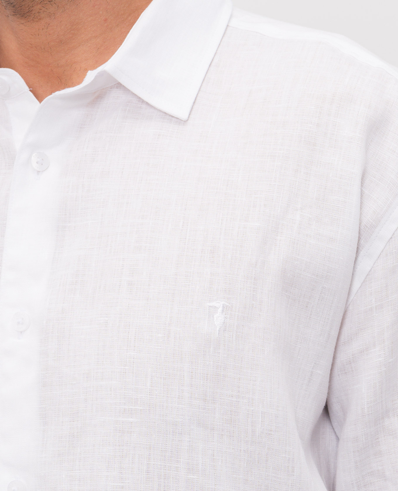 White linen shirt Trussardi
White linen shirt Trussardi