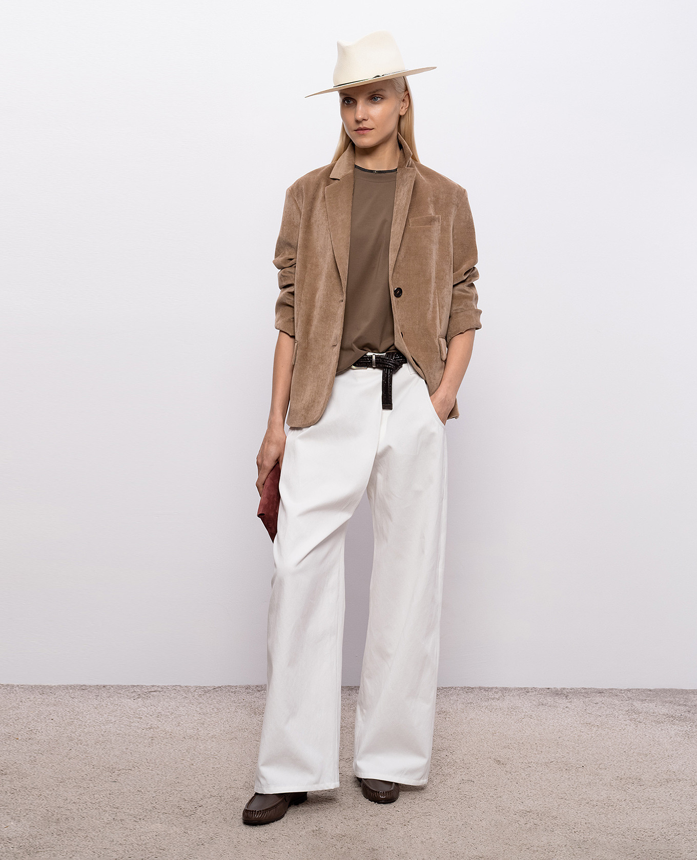 Brown layered T-shirt Brunello Cucinelli
Brown layered T-shirt Brunello Cucinelli