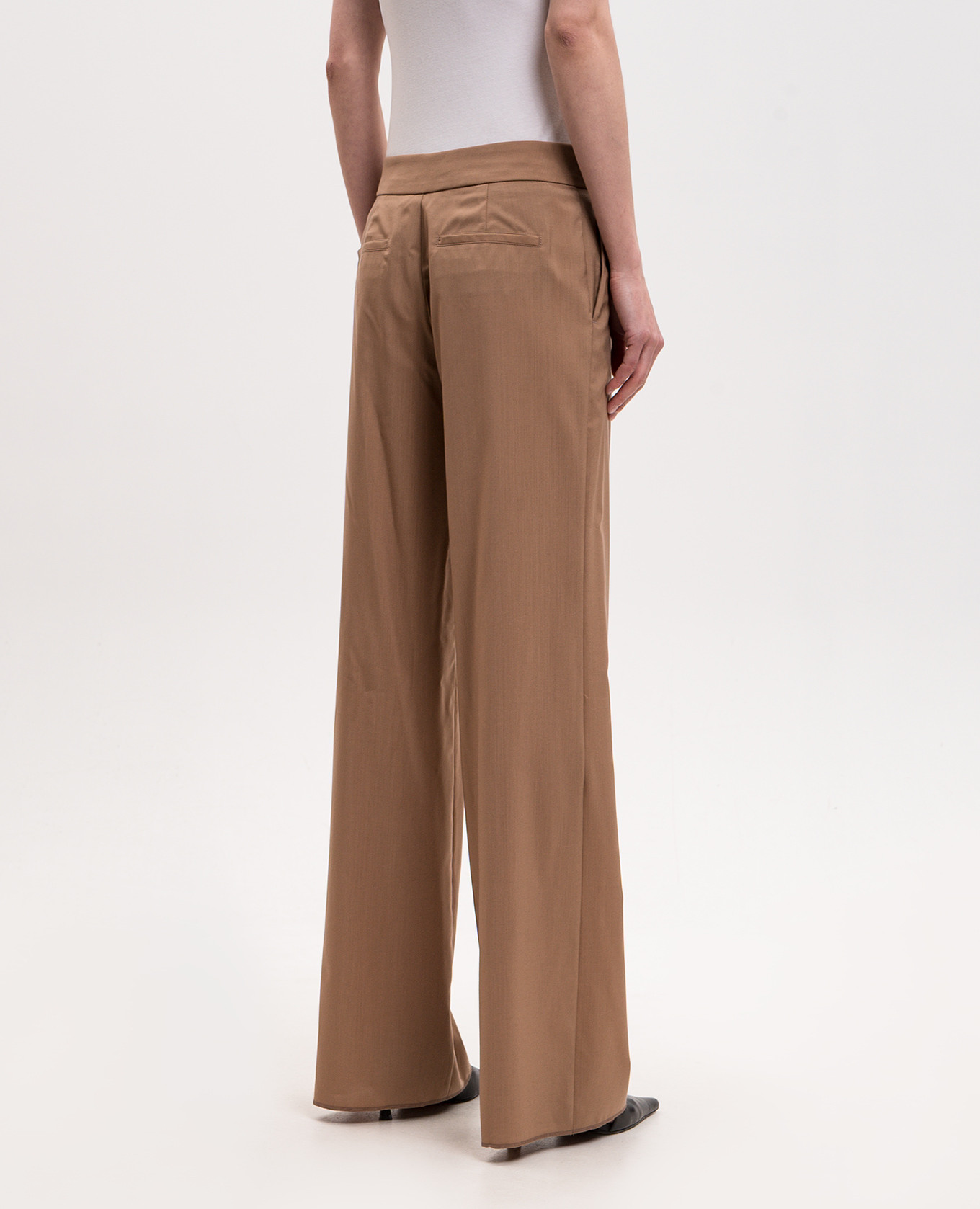 Diana brown wool and silk trousers Marco Pescarolo
Diana brown wool and silk trousers Marco Pescarolo