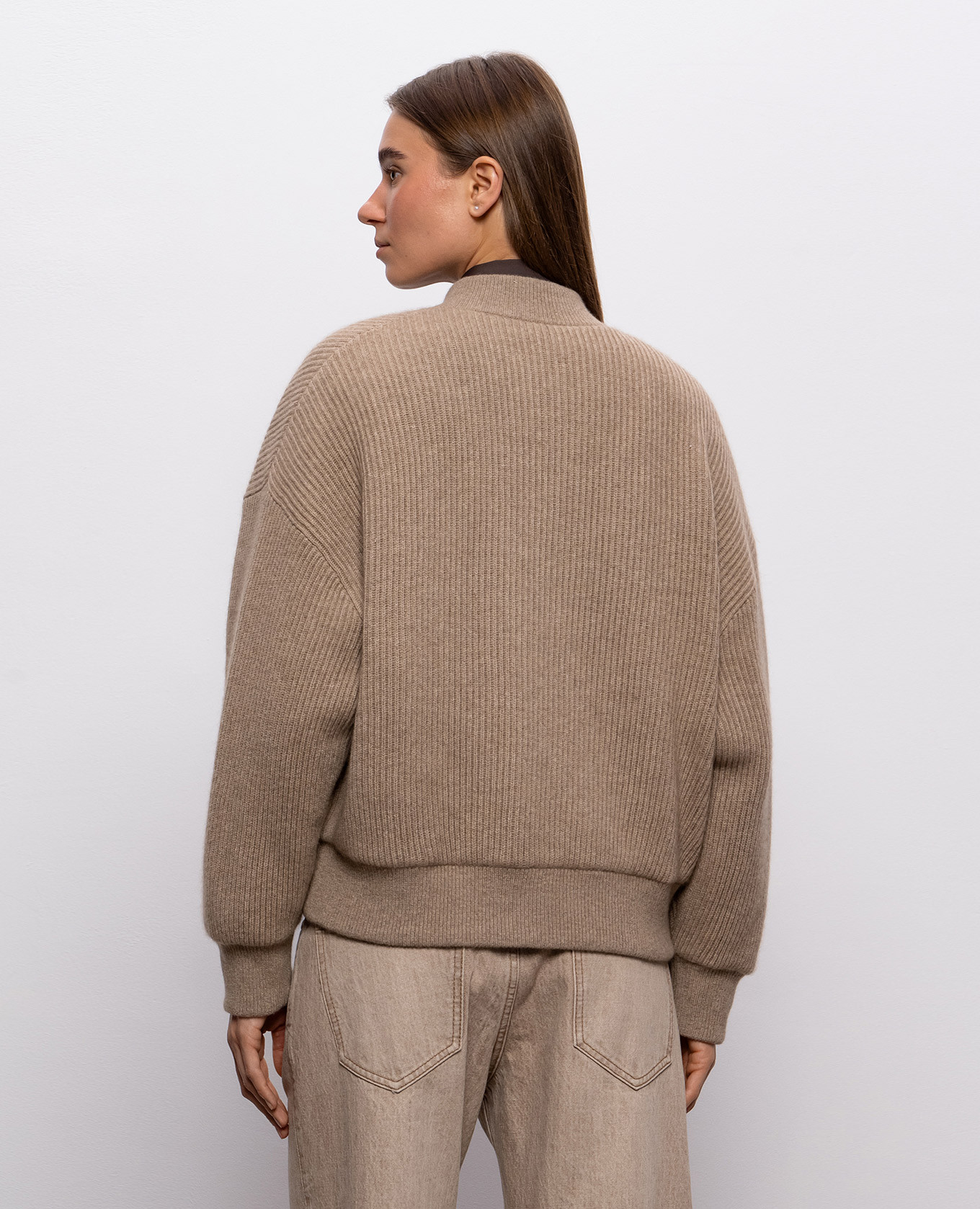 Beige cashmere bomber jacket Brunello Cucinelli
Beige cashmere bomber jacket Brunello Cucinelli
