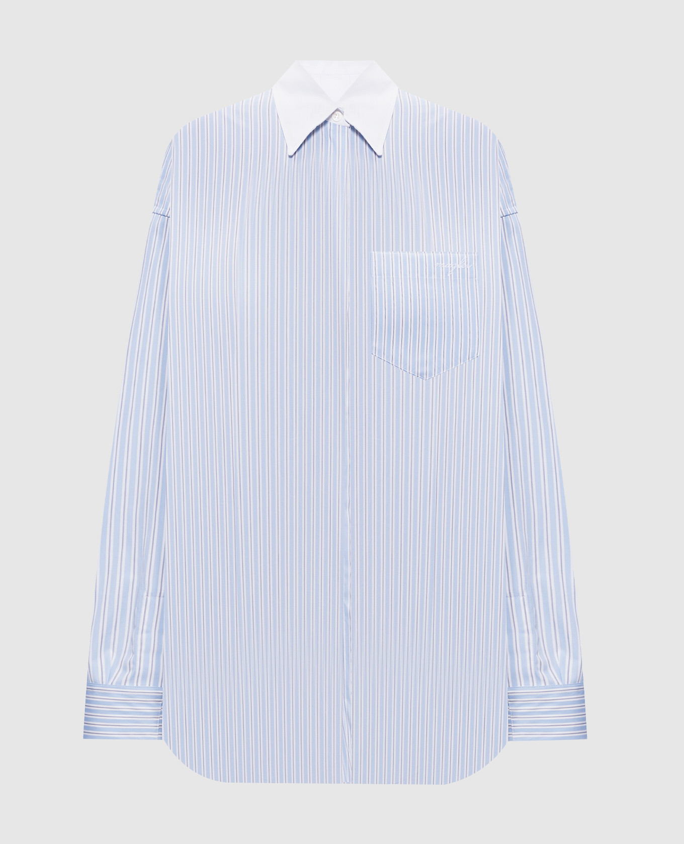 Blue striped shirt Thierry Mugler, Light blue
Blue striped shirt Thierry Mugler, Light blue