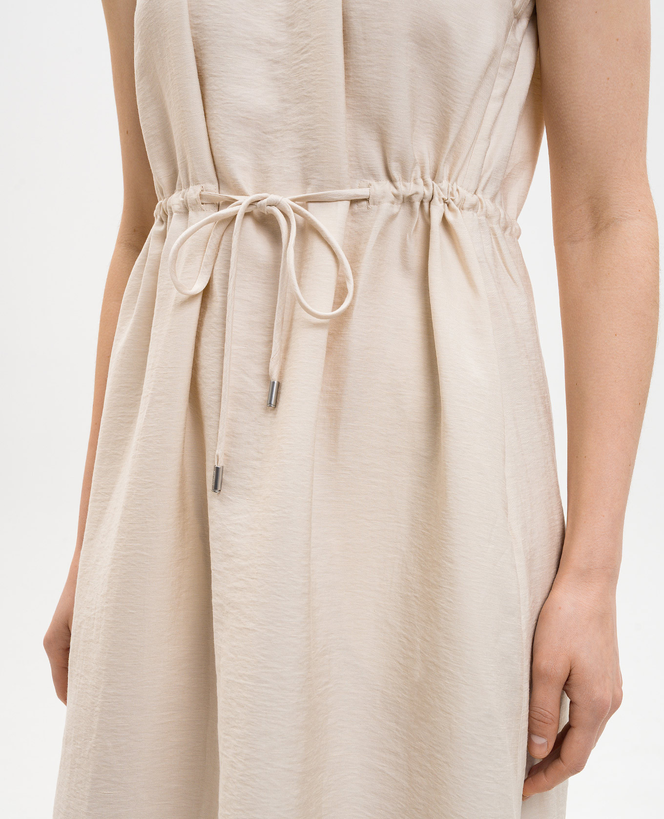 Beige midi dress with linen Peserico
Beige midi dress with linen Peserico
