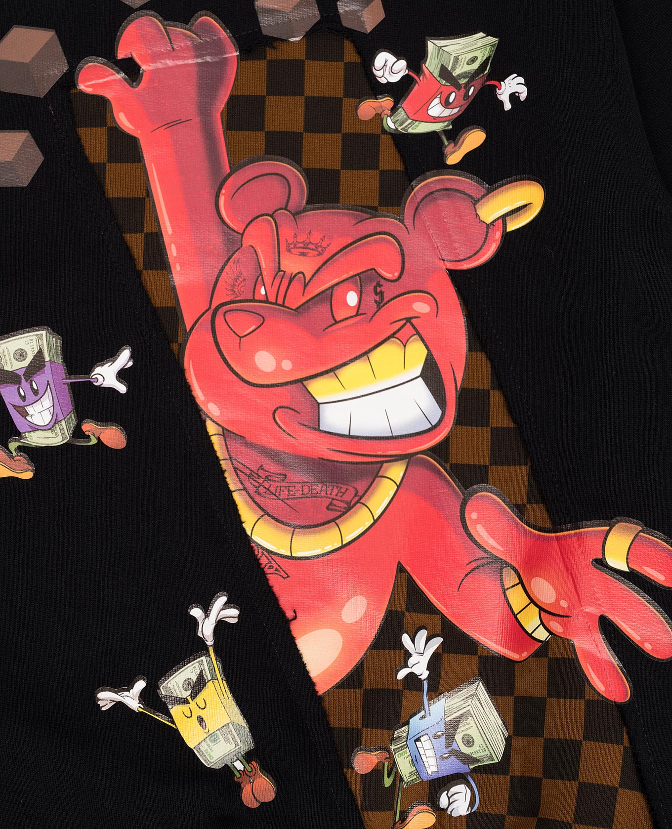 Children's black sweatshirt Get Out Bear Sprayground
Children's black sweatshirt Get Out Bear Sprayground