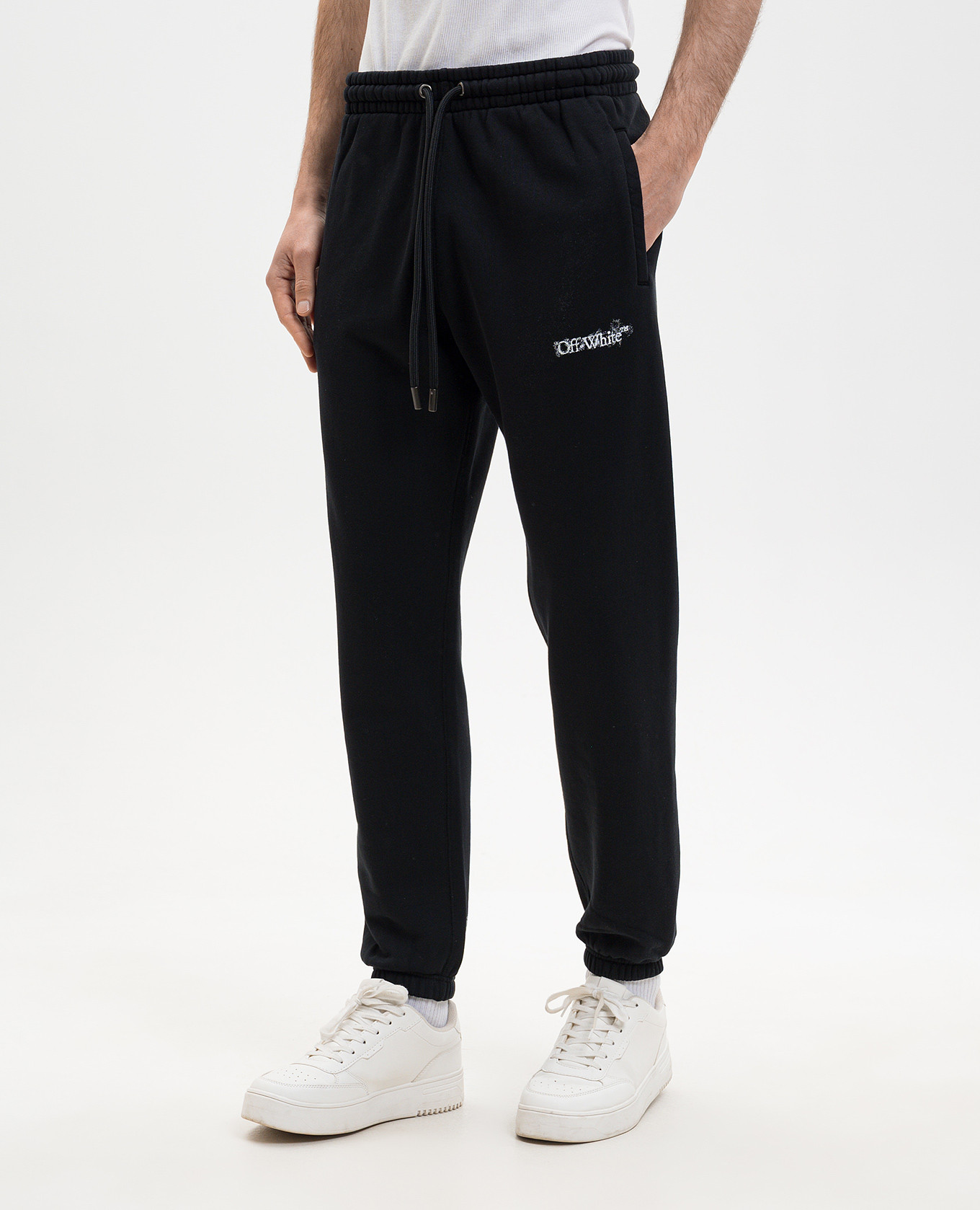 Black joggers with logo print Off-White
Black joggers with logo print Off-White