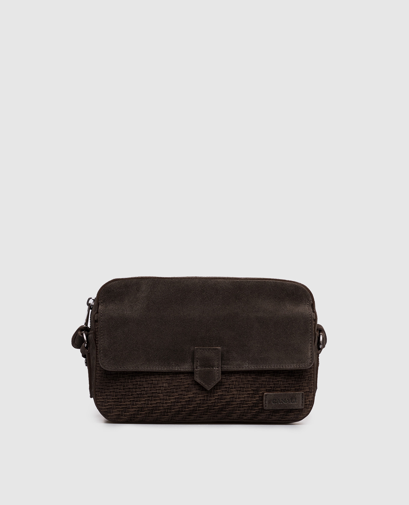 Brown suede woven bag Canali
Brown suede woven bag Canali