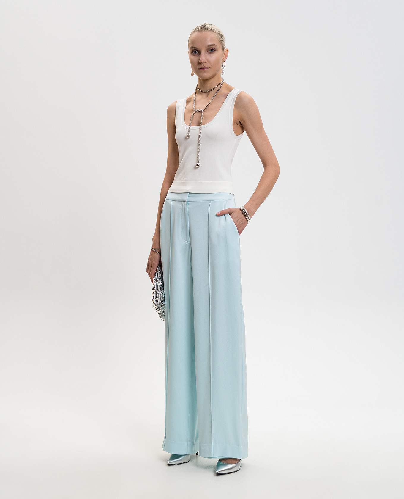 Kyra blue pants Simkhai, Light blue
Kyra blue pants Simkhai, Light blue