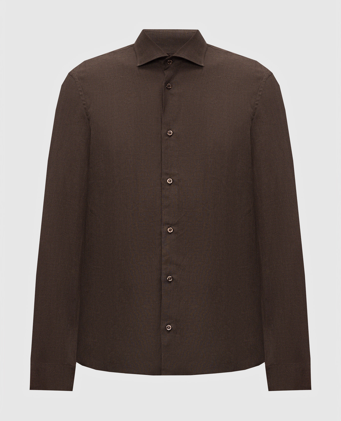 Brown SORRENTO linen shirt MooRER
Brown SORRENTO linen shirt MooRER