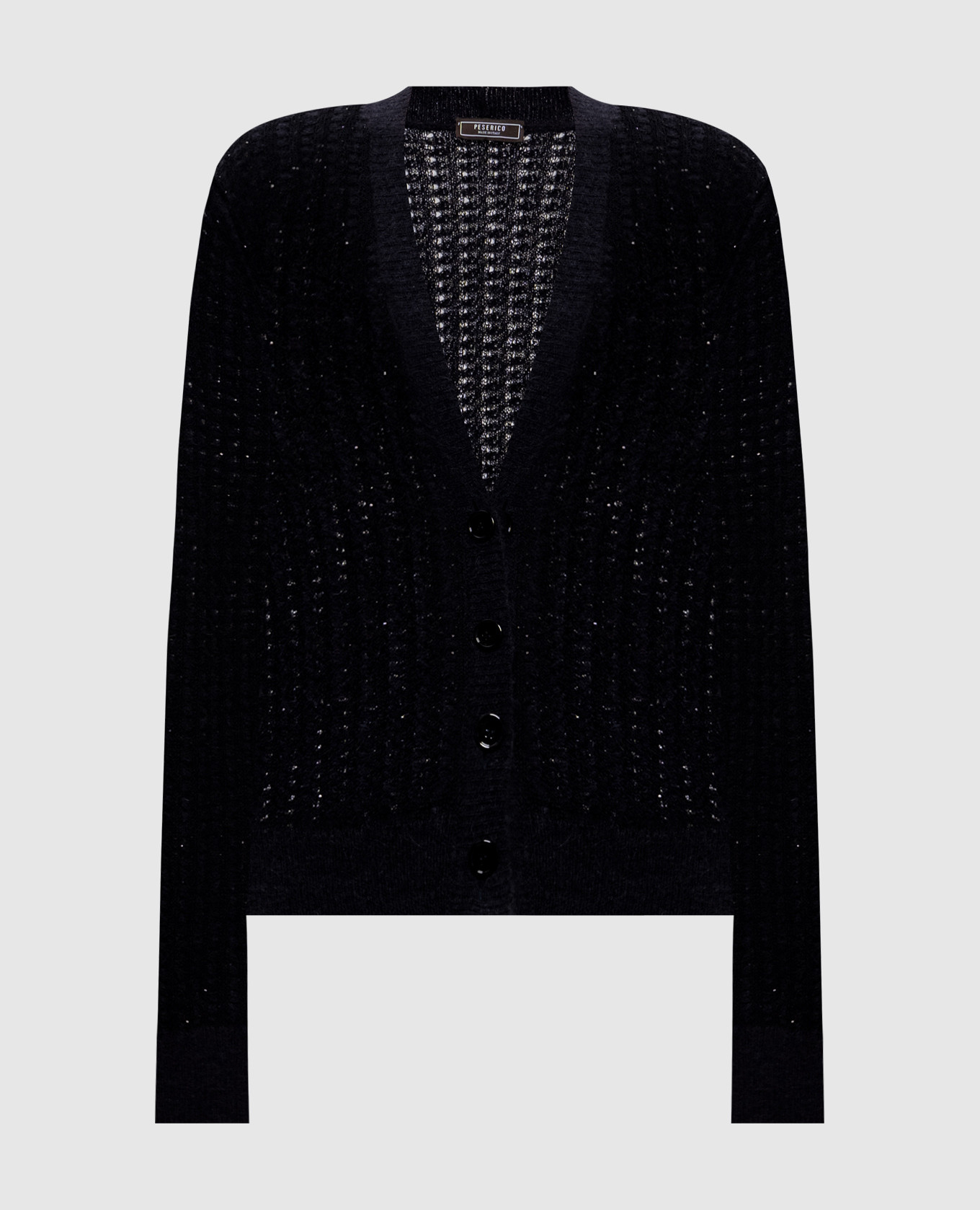 Blue alpaca wool cardigan Peserico
Blue alpaca wool cardigan Peserico