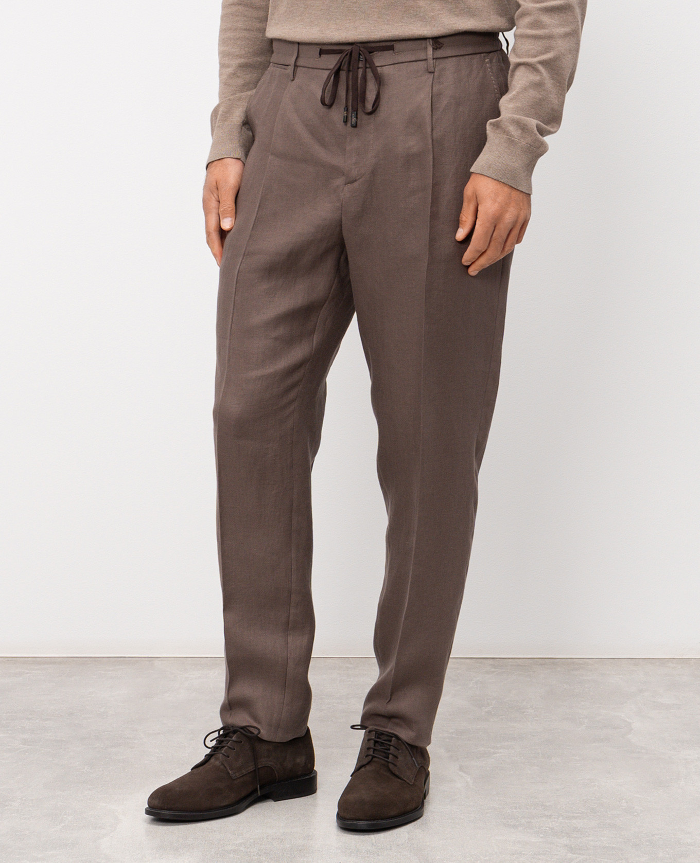 Brown linen pants Peserico
Brown linen pants Peserico