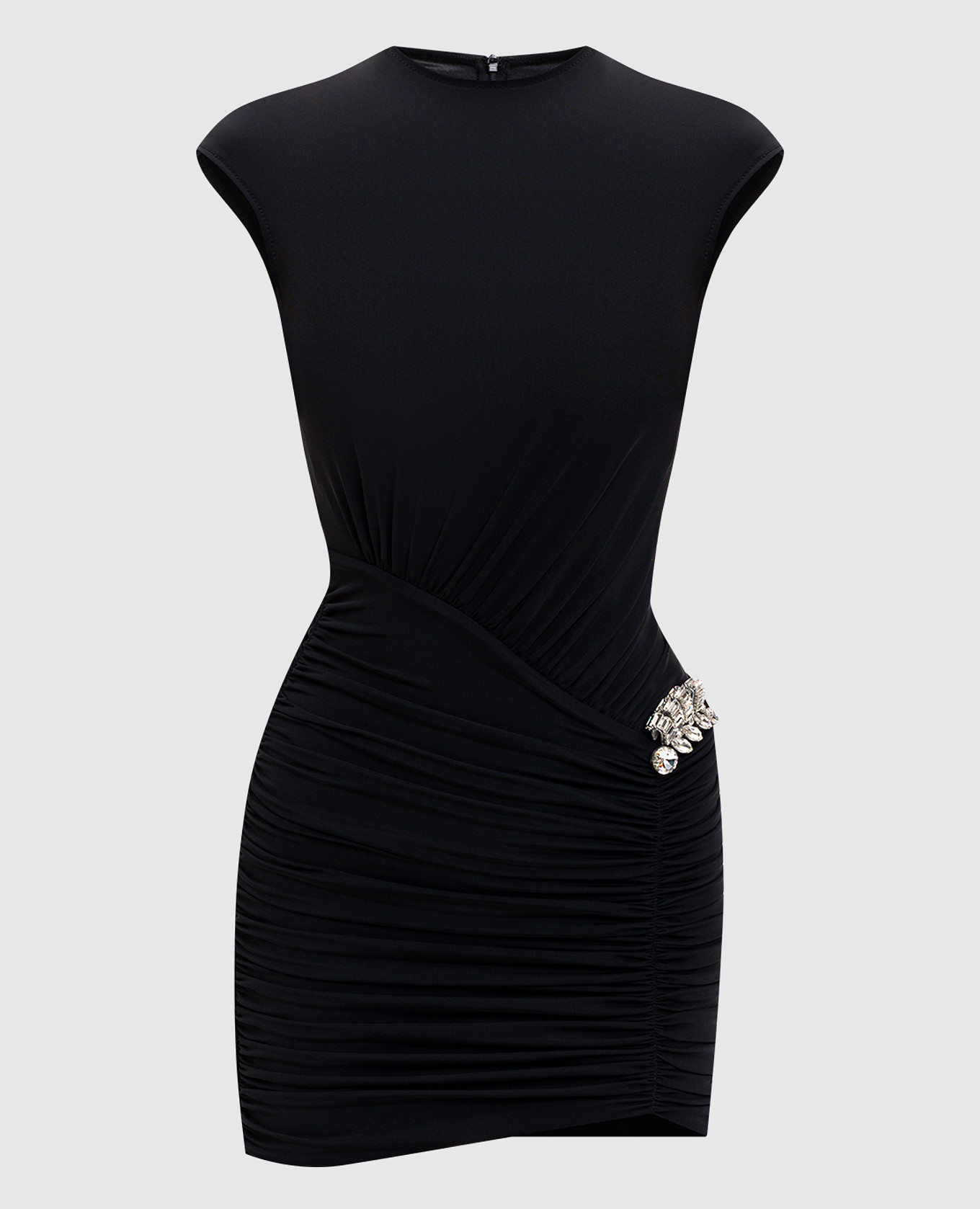 Black mini dress with drapery David Koma
Black mini dress with drapery David Koma