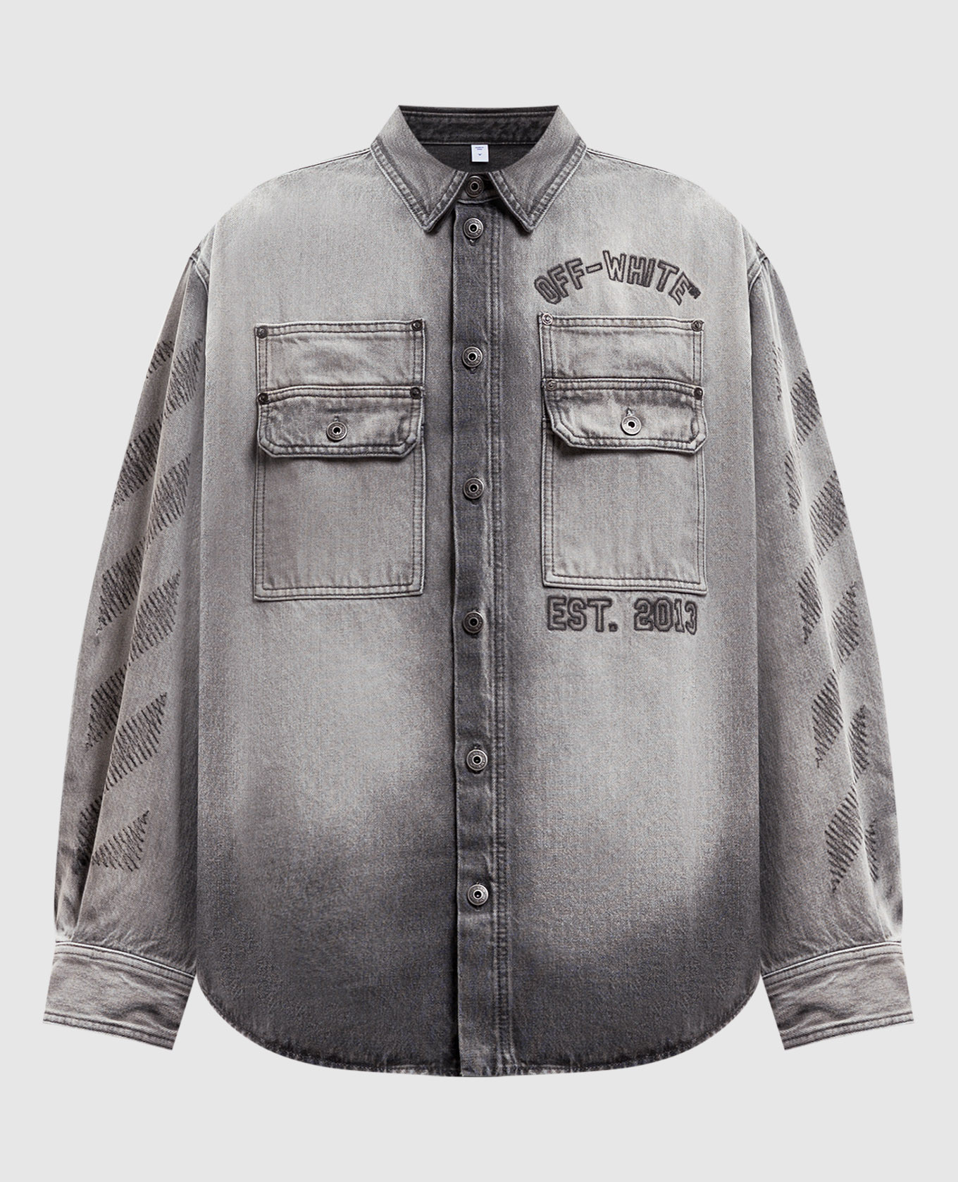 Gray denim shirt Off-White, Grey
Gray denim shirt Off-White, Grey