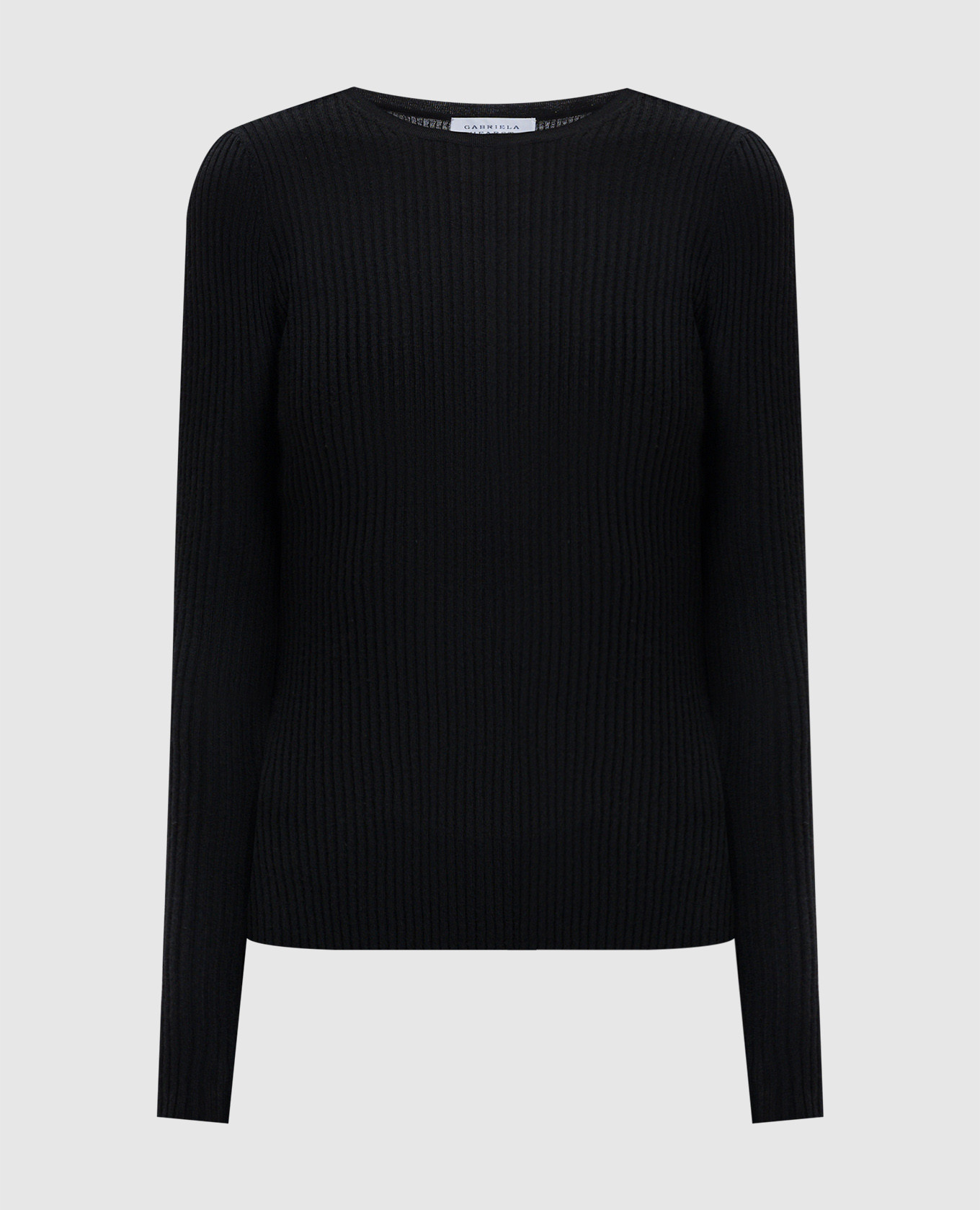 Browning black ribbed cashmere and silk golf shirt Gabriela Hearst
Browning black ribbed cashmere and silk golf shirt Gabriela Hearst