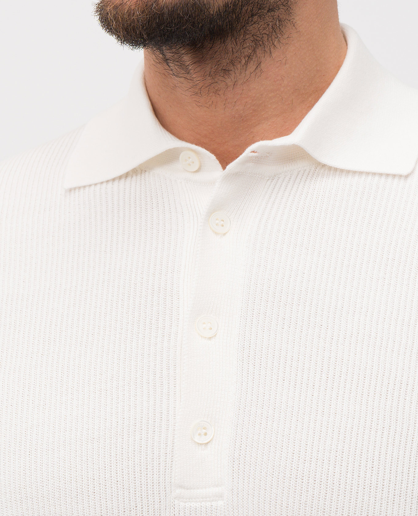 White polo Brunello Cucinelli
White polo Brunello Cucinelli