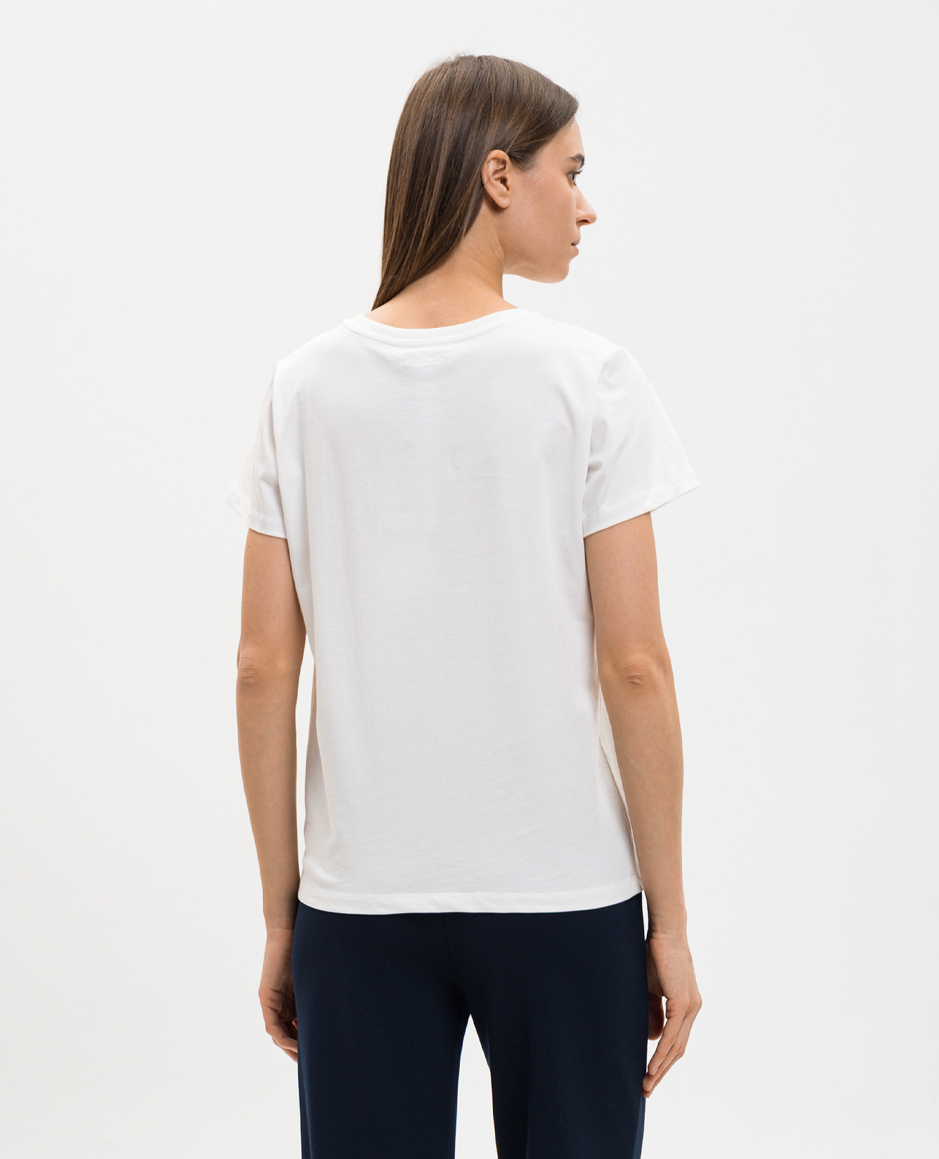 White T-shirt with print Twinset
White T-shirt with print Twinset