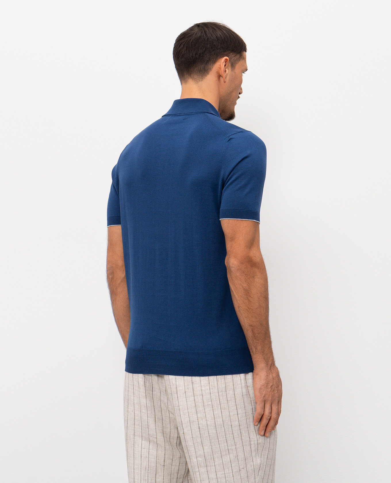 Blue polo shirt Brunello Cucinelli
Blue polo shirt Brunello Cucinelli